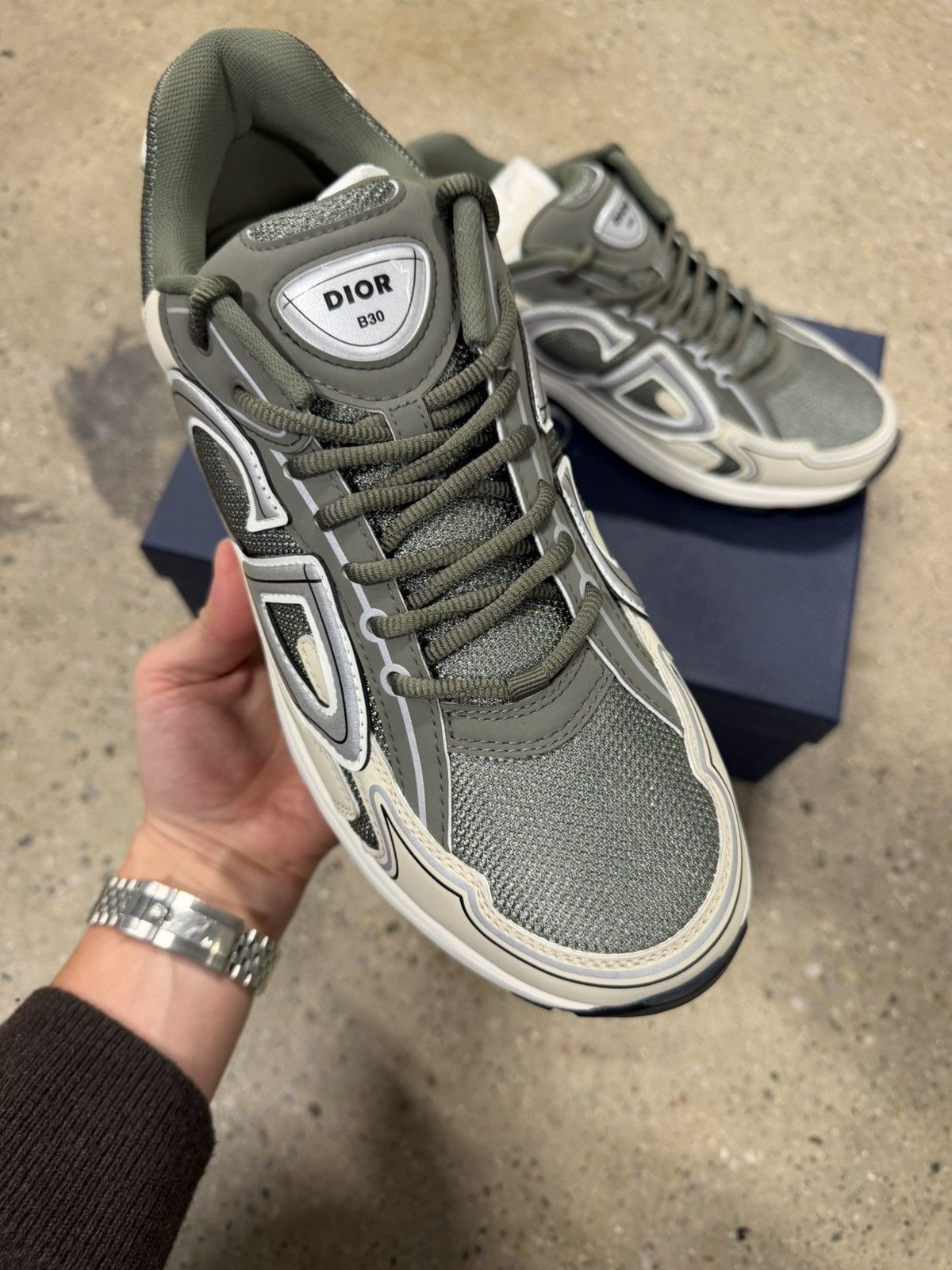 Dior Dior B30 Low Top Sneaker NEW 1300$ Size US 9 / EU 42 - 2 Thumbnail