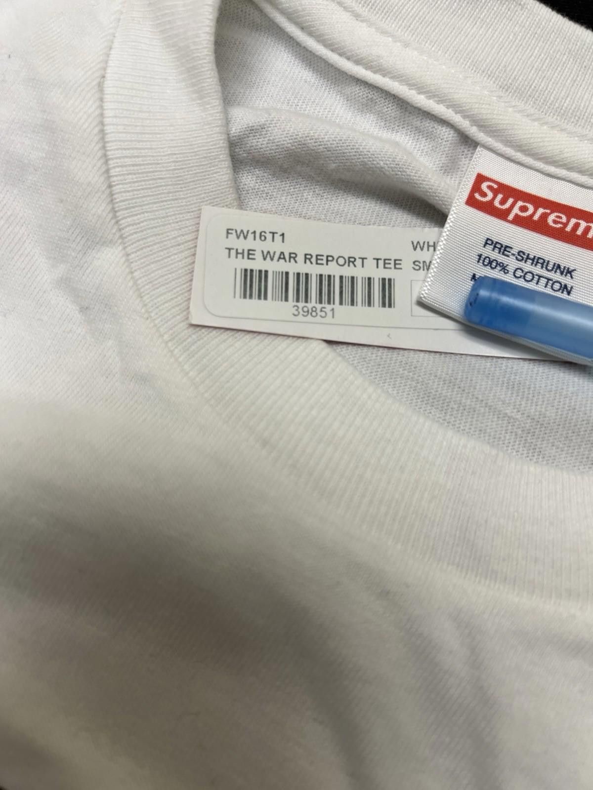 Supreme FW16 Supreme Capone N Noreaga Small White S Size US S / EU 44-46 / 1 - 4 Thumbnail