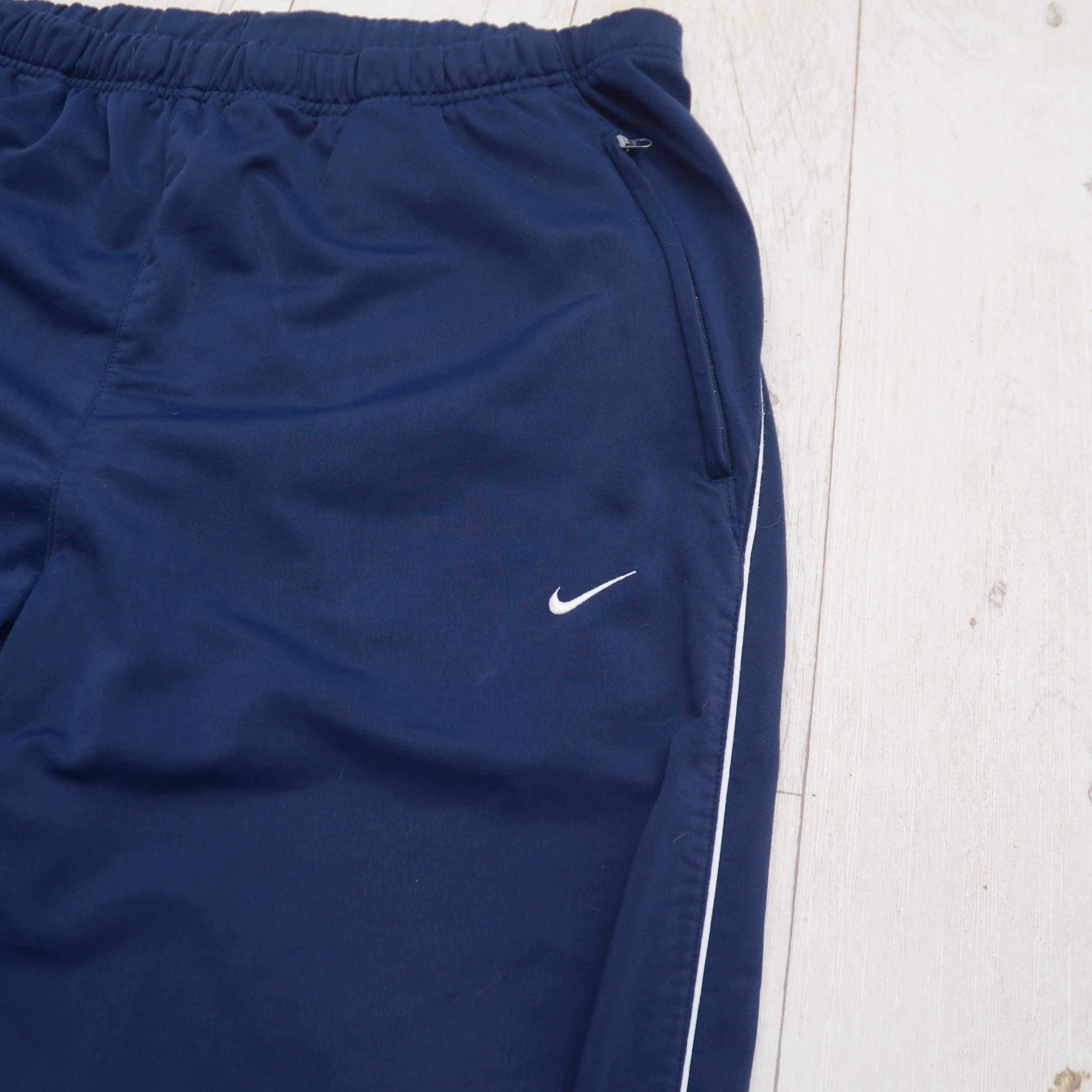 Nike Vintage Y2K 2000s Navy Blue Nike Track Pants Size XL Size US 36 / EU 52 - 4 Thumbnail