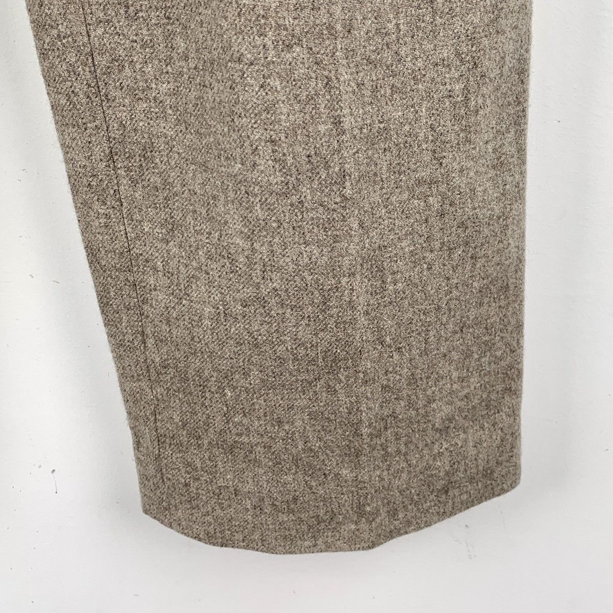 Celine Celine Oatmeal Wool Casual Pants K26WX Size 24" / US 00 / IT 34 - 4 Thumbnail