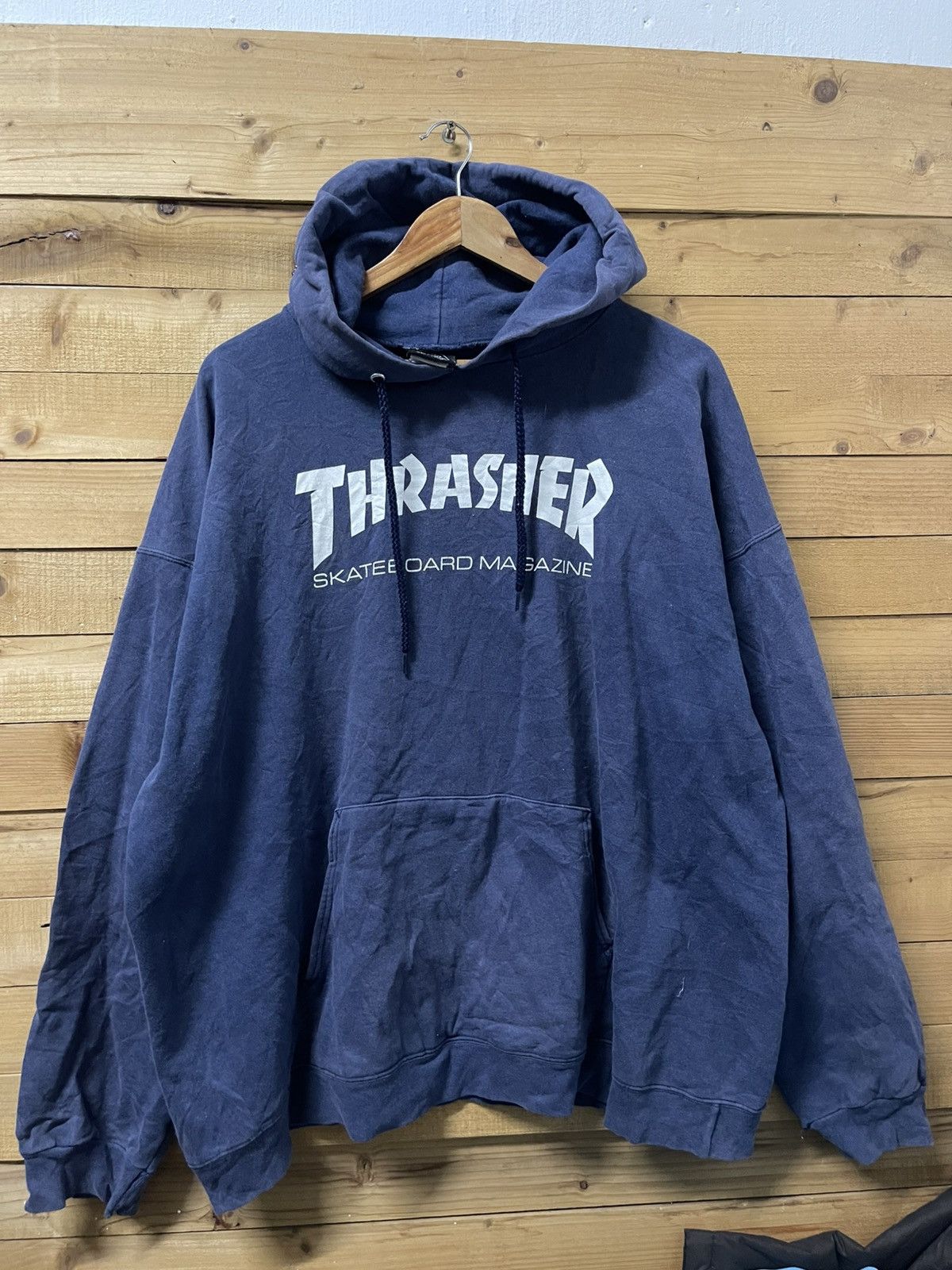 Thrasher Vintage thrasher skeatboard hoodie Size US XL / EU 56 / 4 - 1 Thumbnail