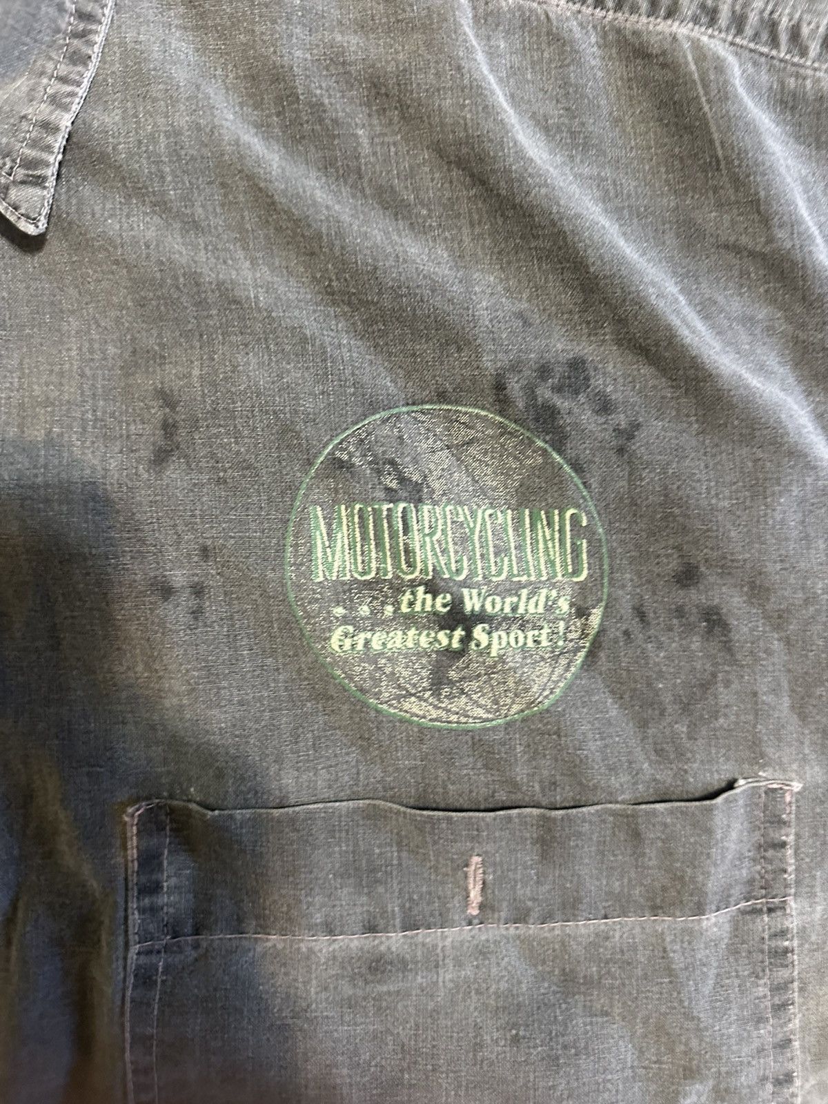 Harley Davidson Vintage Harley-Davidson “triple Charcoal” shirt 90s size xl Size US XL / EU 56 / 4 - 7 Thumbnail
