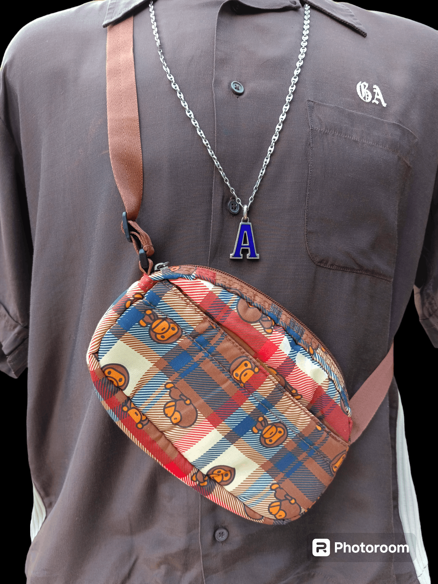 Bape BAPE BABY MILO FULLPRINT SLING/CROSSBODY Size ONE SIZE - 1 Thumbnail