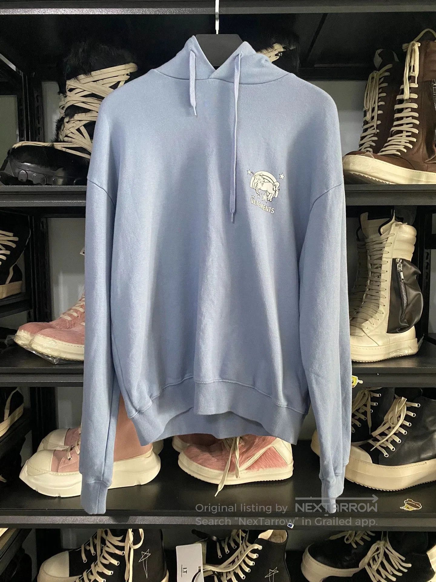 Vetements vetements blue unicorn sweatshirt unisex size xs. Size US XS / EU 42 / 0 - 1 Thumbnail
