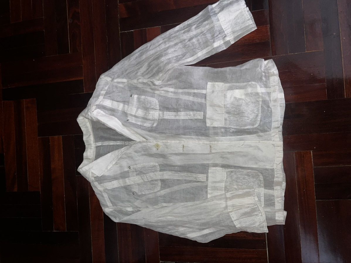 Japanese Brand × Vintage Milky transparent jacket Size S / US 4 / IT 40 - 4 Thumbnail