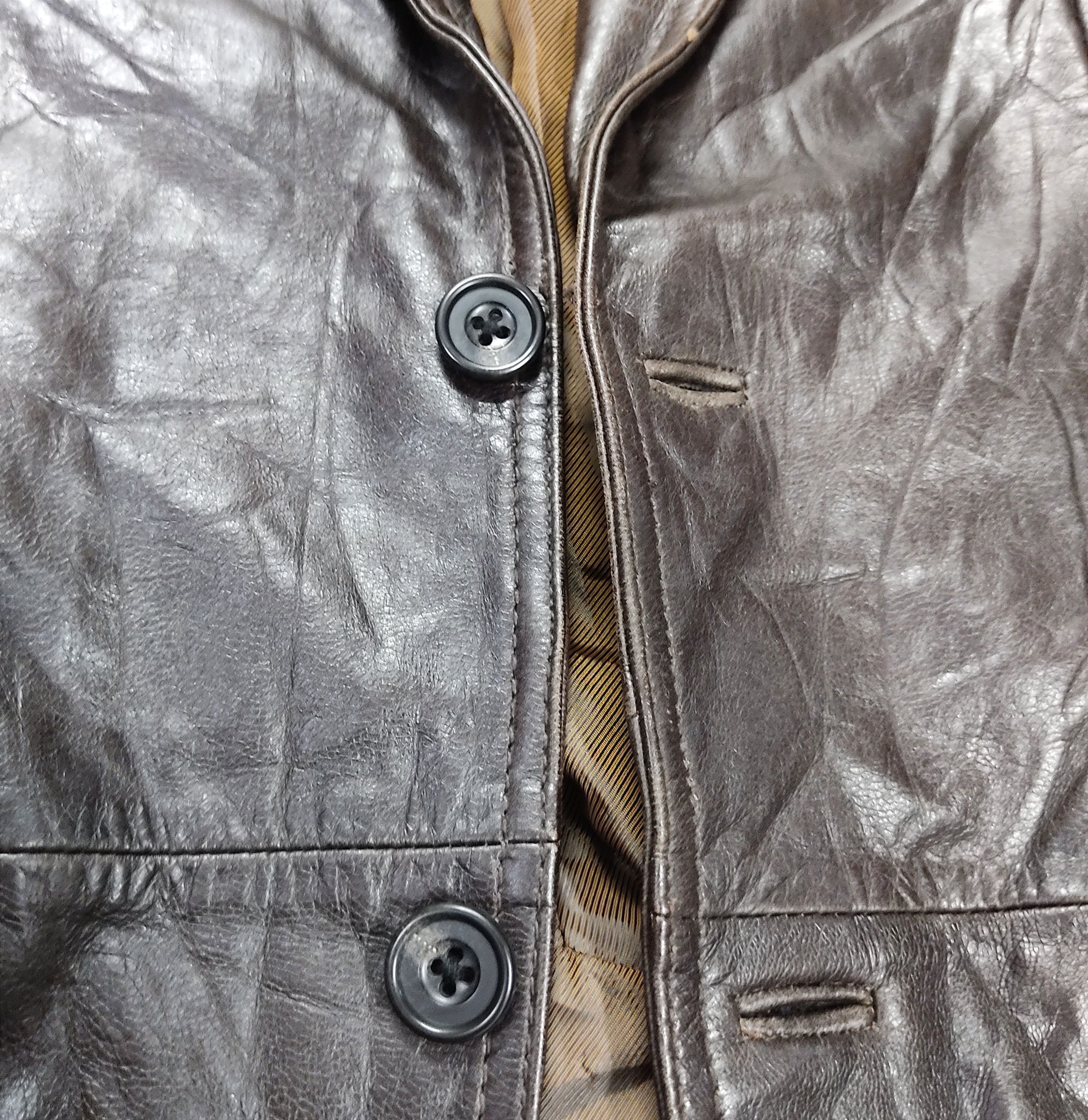 Restricted RESTRICT by ABX Cowhide Classic 2 Buttons Blazer Jacket Size US S / EU 44-46 / 1 - 12 Thumbnail