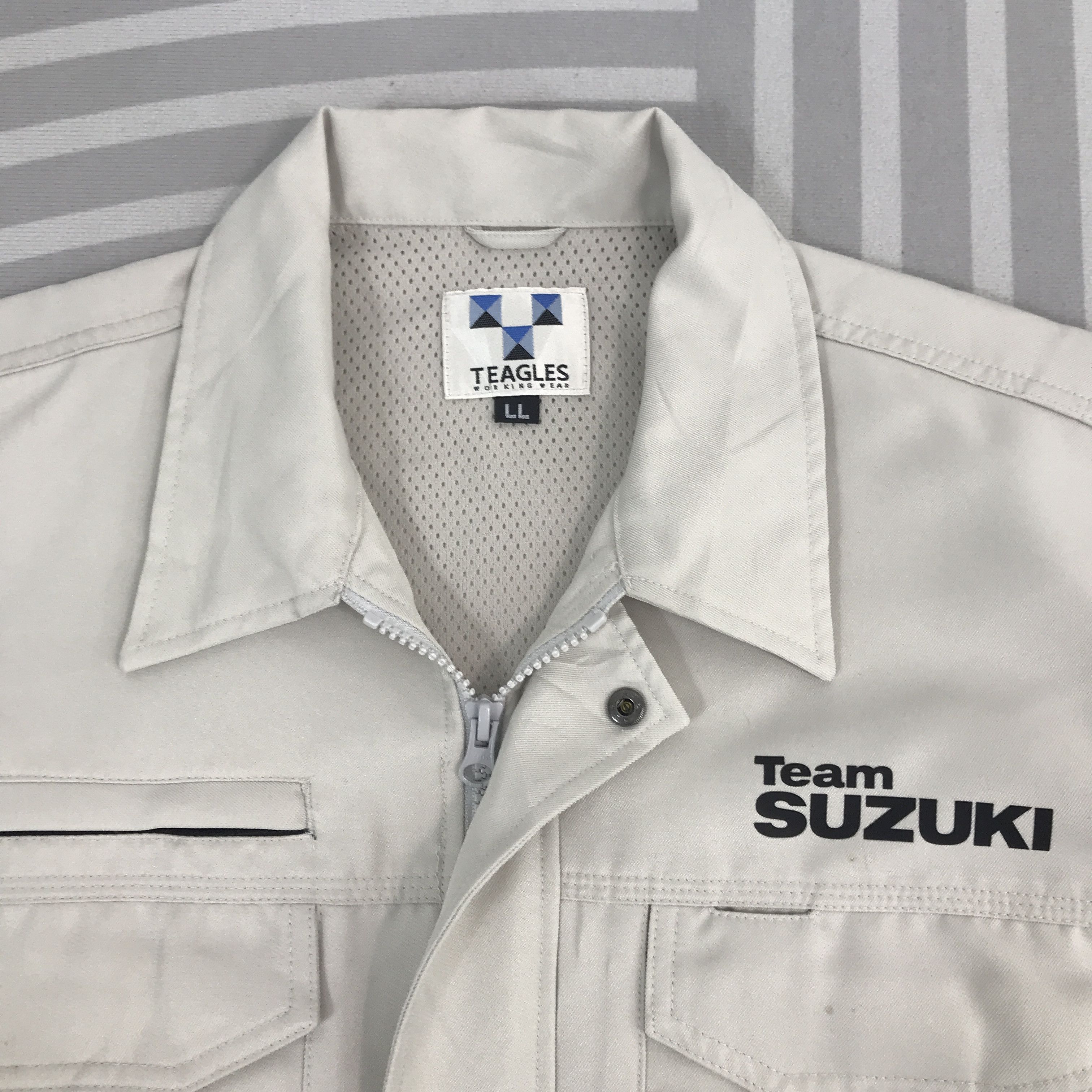 Japanese Brand × Vintage Vintage Team Suzuki japan uniform Jacket Size US L / EU 52-54 / 3 - 8 Thumbnail