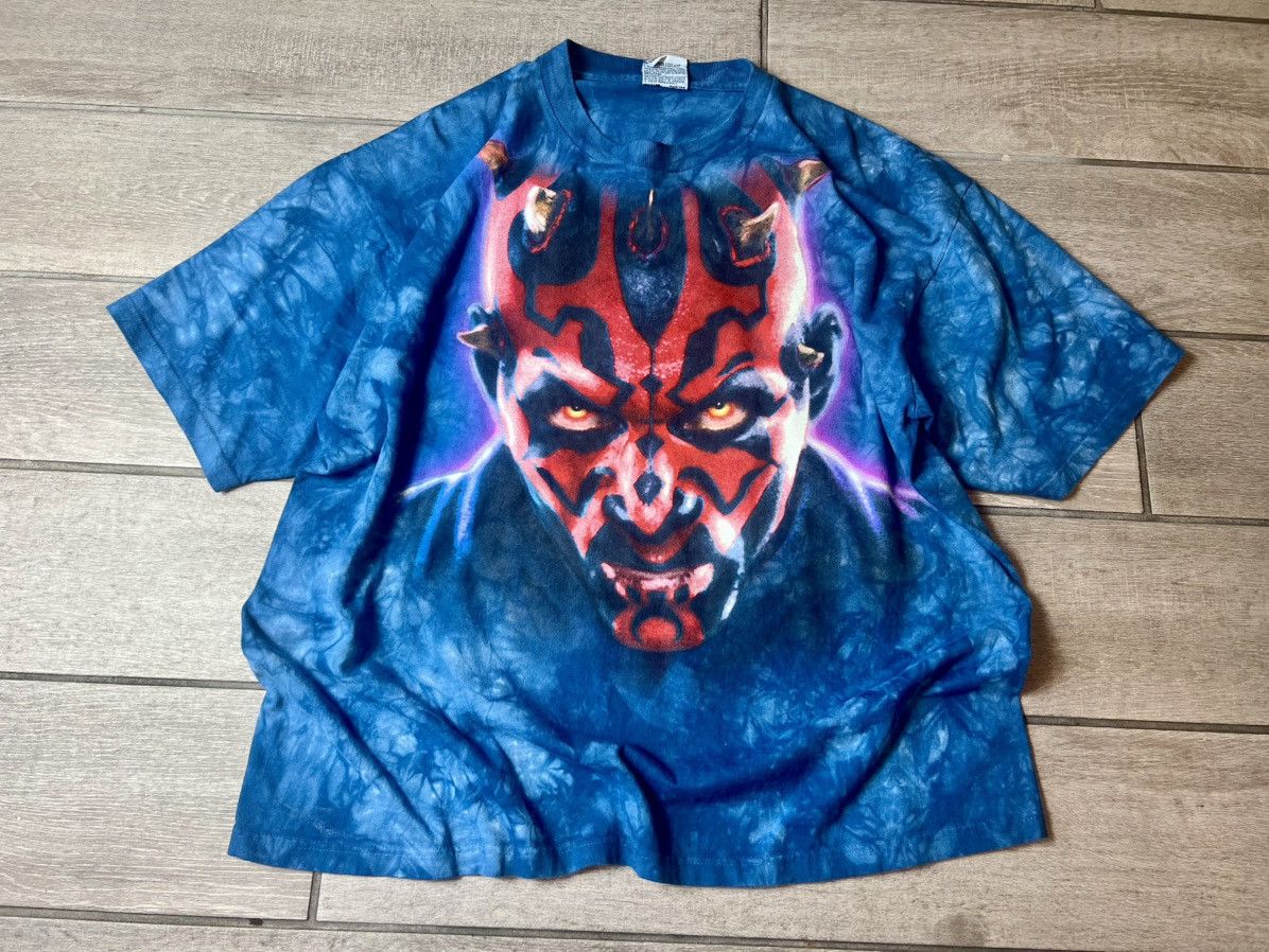 Vintage 90s Star Wars tie dye by Liquid Blue tag | Depop