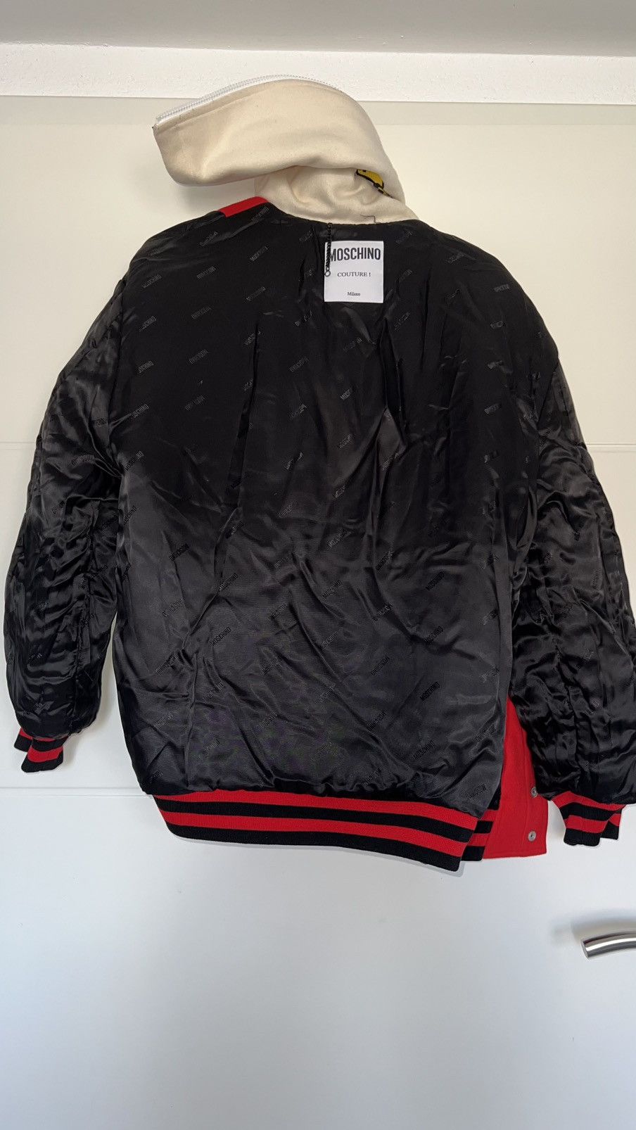 Moschino Moschino Mickey Rat Bomber Jacket Red White Size M Size M / US 6-8 / IT 42-44 - 20 Thumbnail