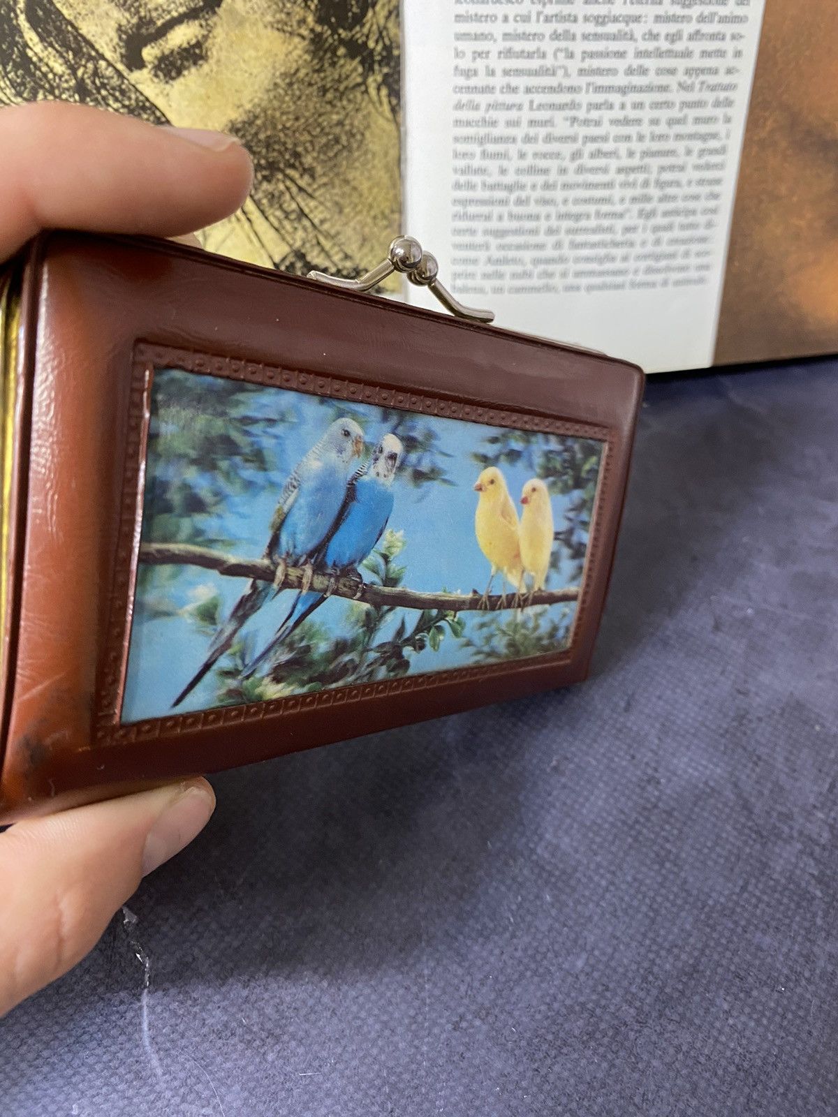 Japanese Brand × Jewelry × Vintage Vintage Bird Wallet Shimmering Iridescent Size ONE SIZE - 7 Thumbnail