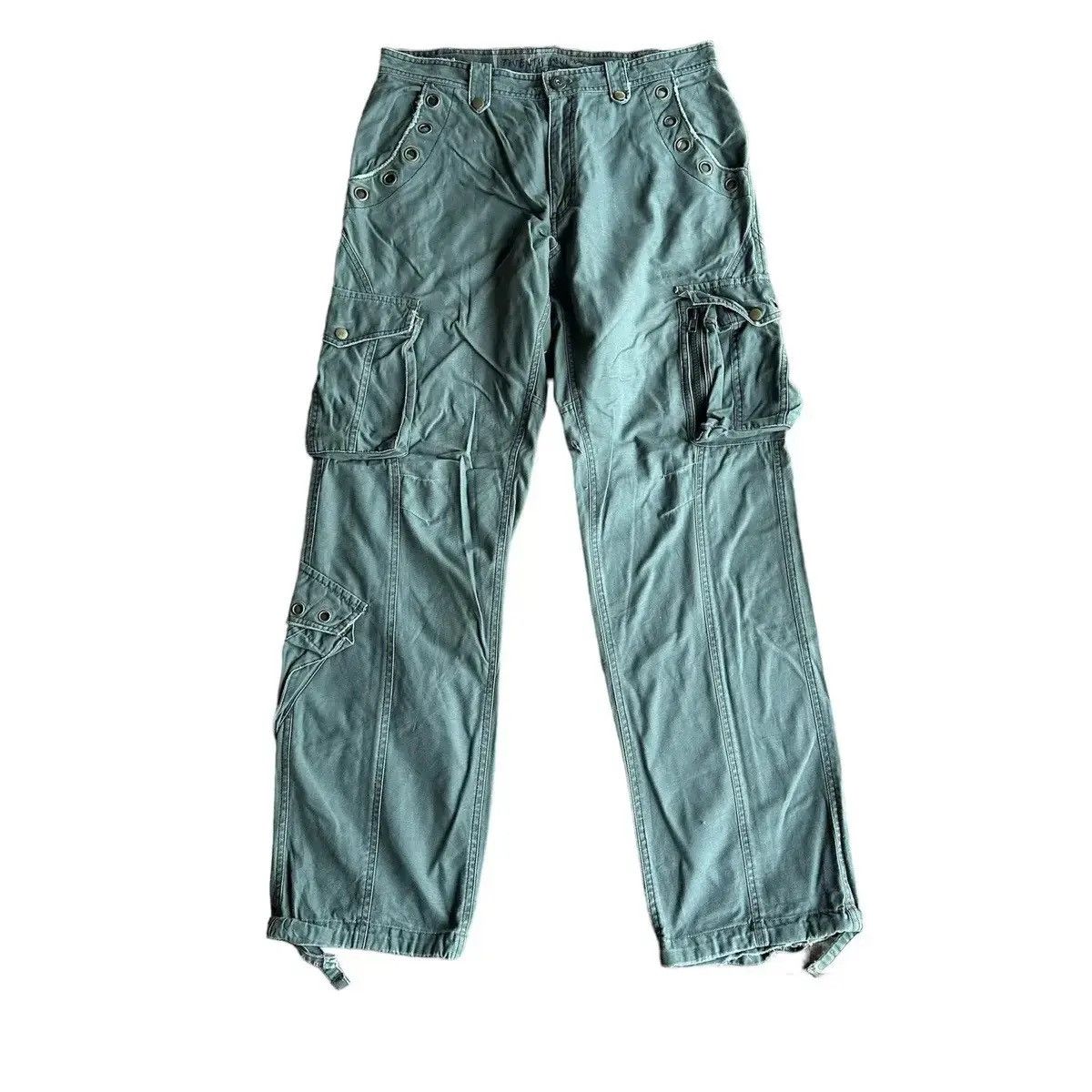 Voodoo Tactical GRAILS 🔥 TWENTY WORK JAPAN Utility Double Bones Cargo Pants Size US 34 / EU 50 - 1 Thumbnail