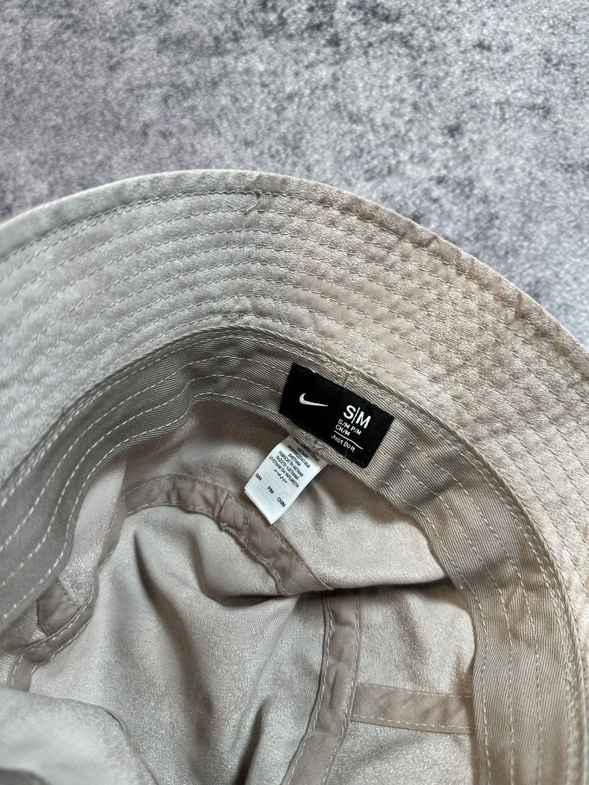 Nike × Vintage Vintage Nike Panama Hat Logo Swoosh Y2K Streetwear USA Size ONE SIZE - 3 Thumbnail