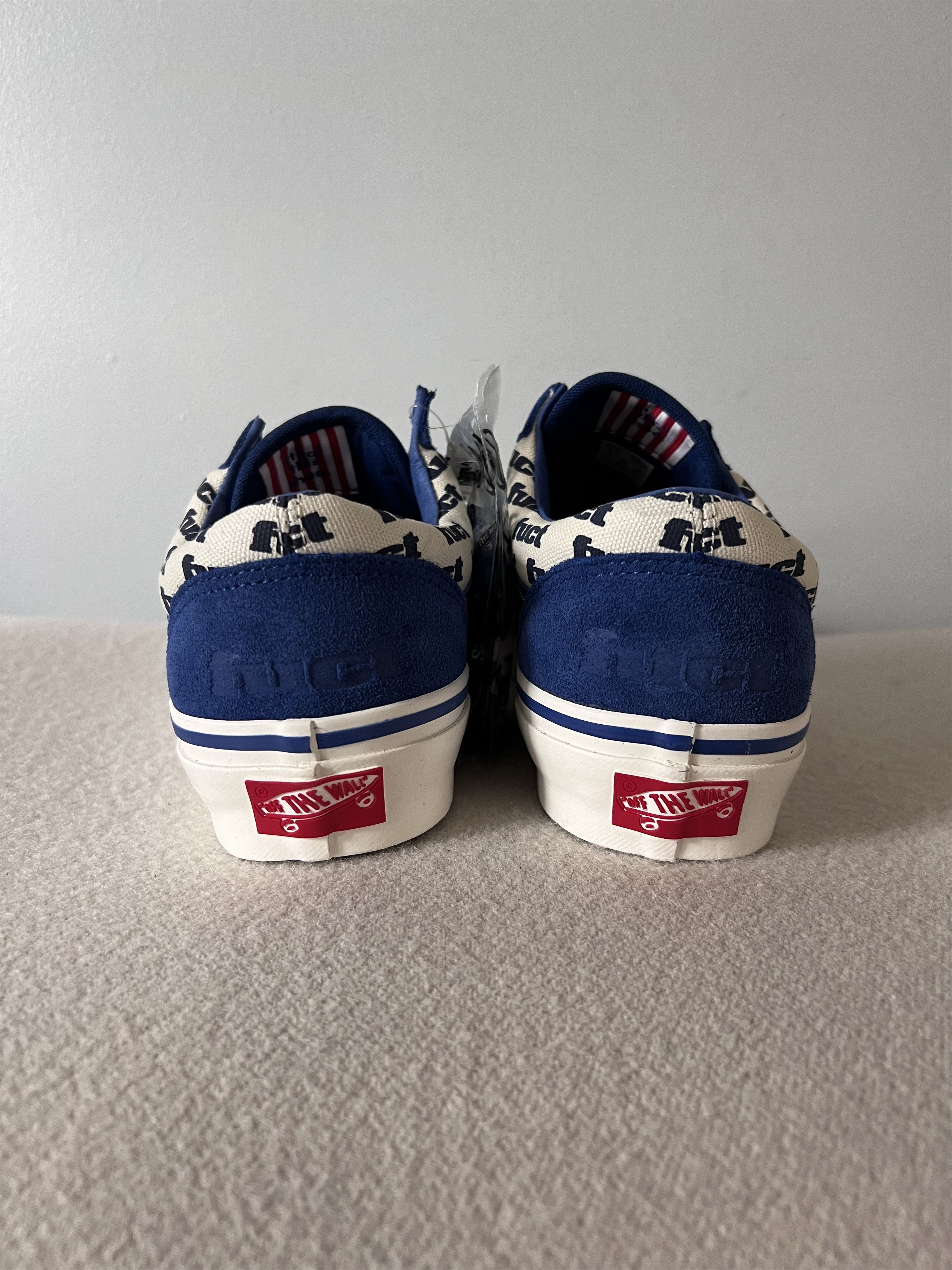 FUCT × Slam Jam × Vans Fuct Vans Lx Old Skool Reissue 36 in Blue White Size US 8.5 / EU 41-42 - 5 Thumbnail