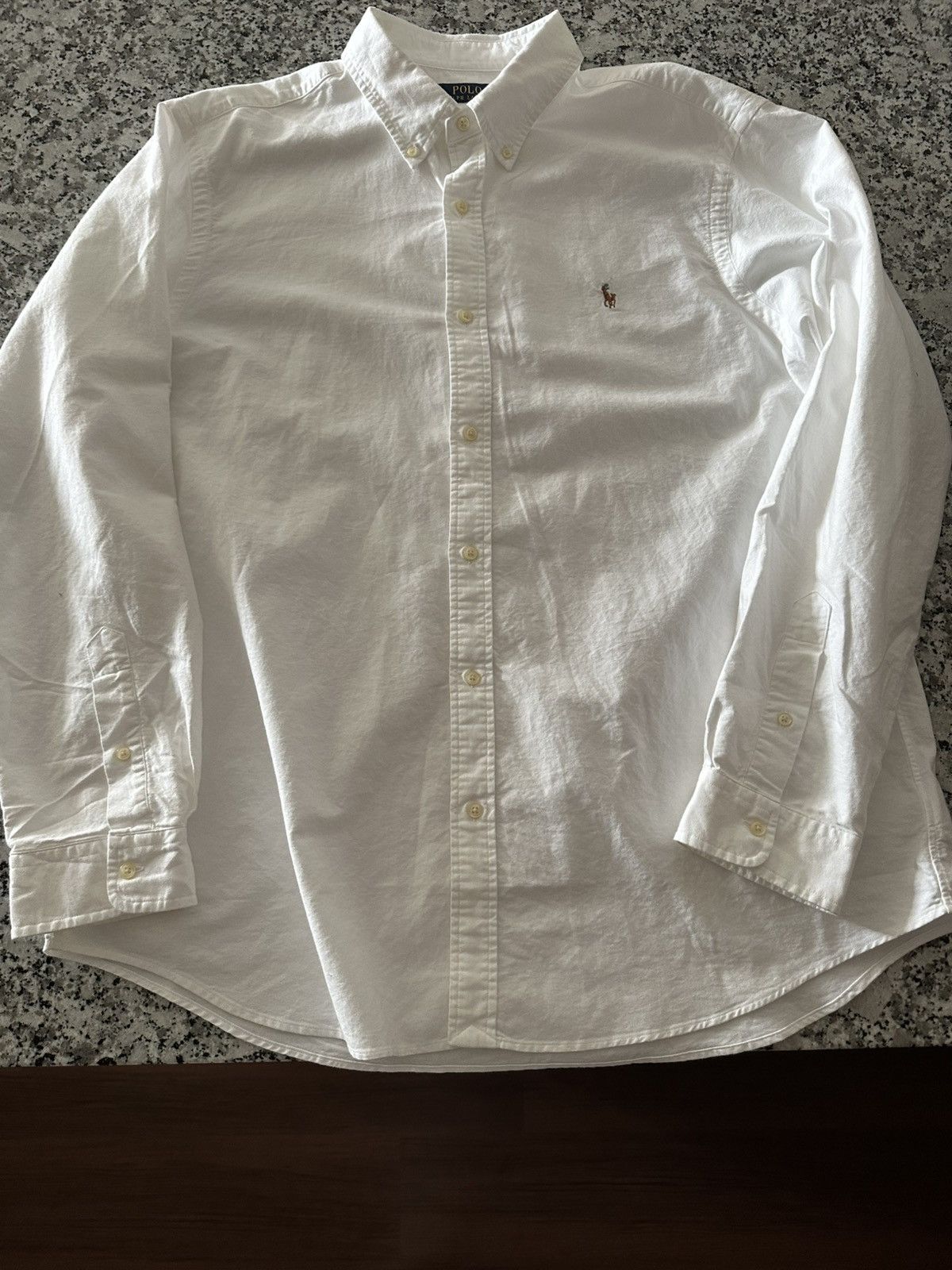 Polo Ralph Lauren Polo Ralph Lauren Cotton Button Up Size US XXL / EU 58 / 5 - 1 Thumbnail