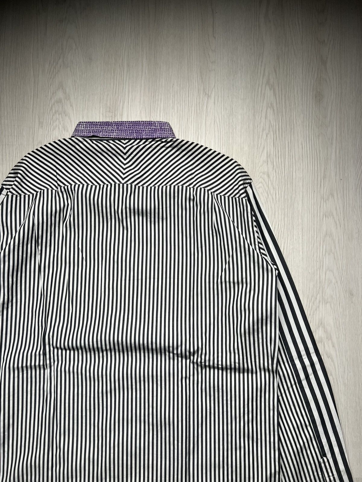 Bottega Veneta Bottega Veneta Stripped Shirt Size US L / EU 52-54 / 3 - 5 Thumbnail