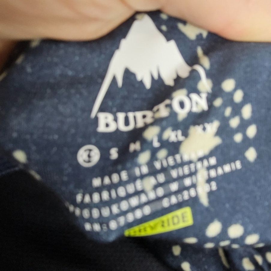 Burton Burton Dryride Womens Athletic Turtleneck Base Layer Shirt Size XS / US 0-2 / IT 36-38 - 6 Thumbnail