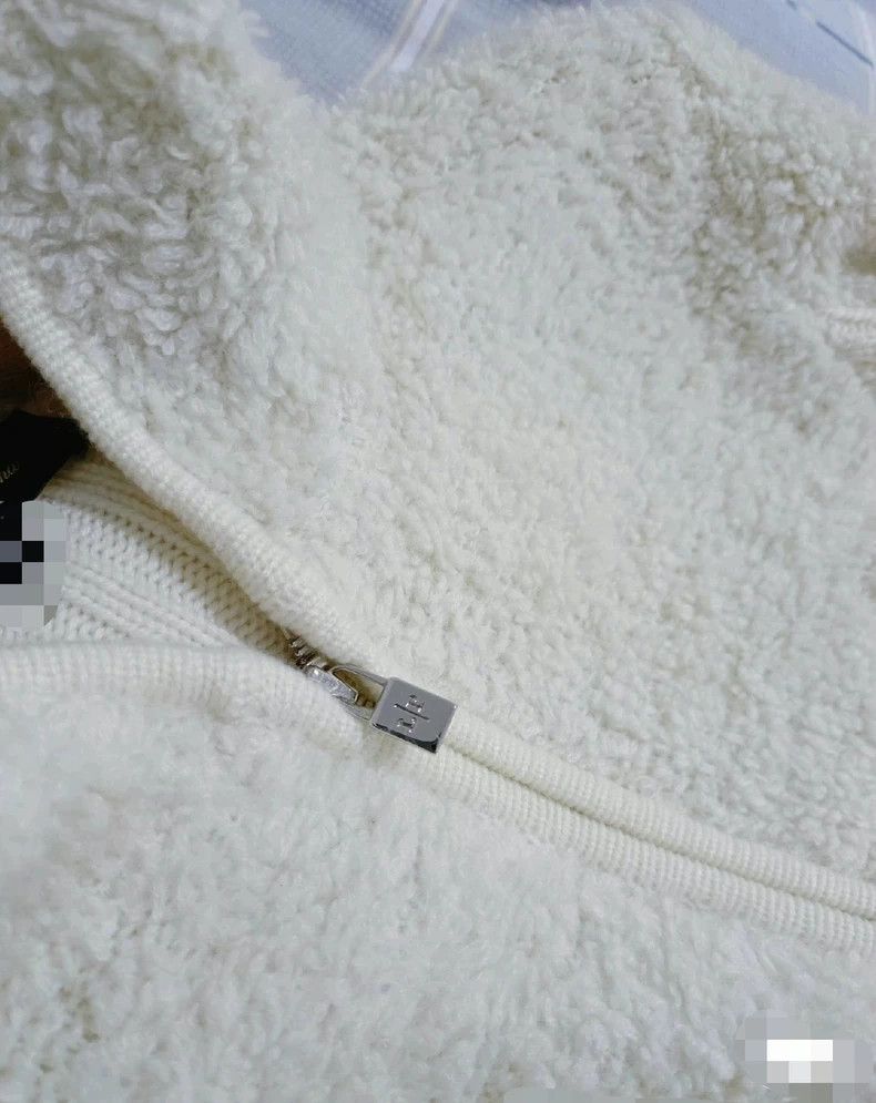 Loro Piana LORO PIANA White Teddy Snow White Princess cashmere coat Size XL / US 12-14 / IT 48-50 - 8 Thumbnail