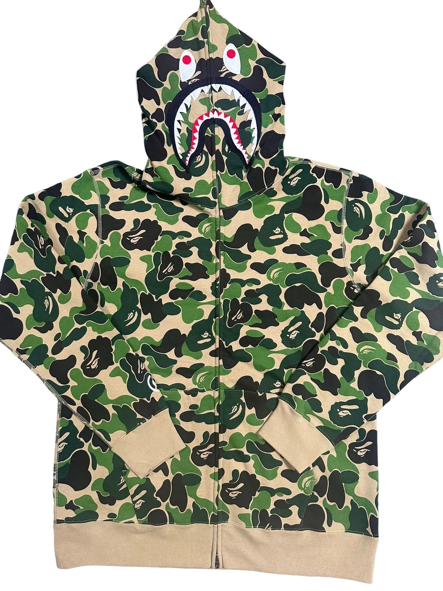 Bape BAPE ABC Camo Shark Hoodie Size 3XL Size US XXL / EU 58 / 5 - 1 Thumbnail