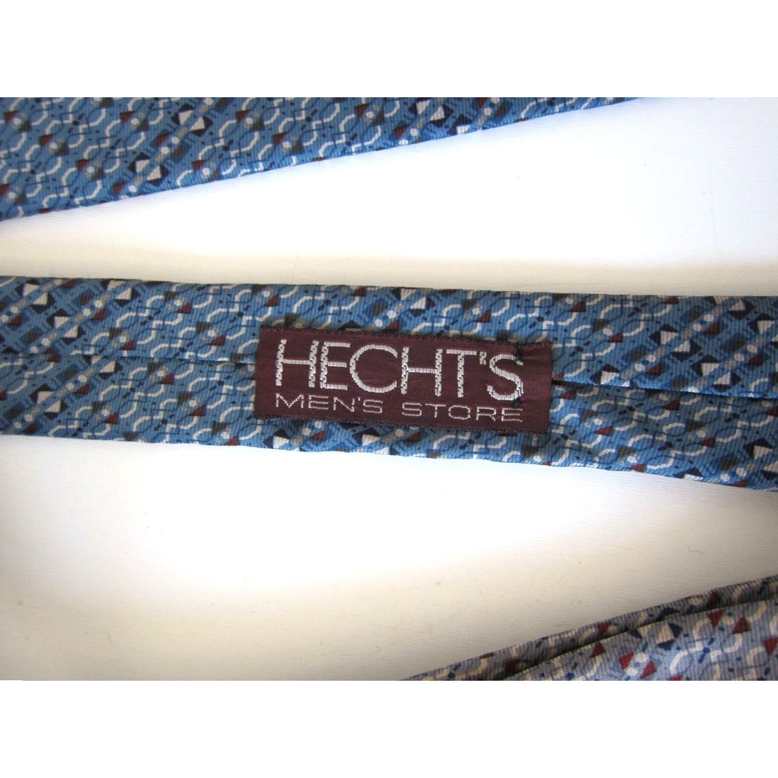 Yves Saint Laurent VINTAGE Yves Saint Laurent Paris New York Neck Ties 100% Silk Blue Grey 2 Vintage Blue Ties Mens 56" Length 3 2/8" Wide Silk Ties Size ONE SIZE - 6 Thumbnail