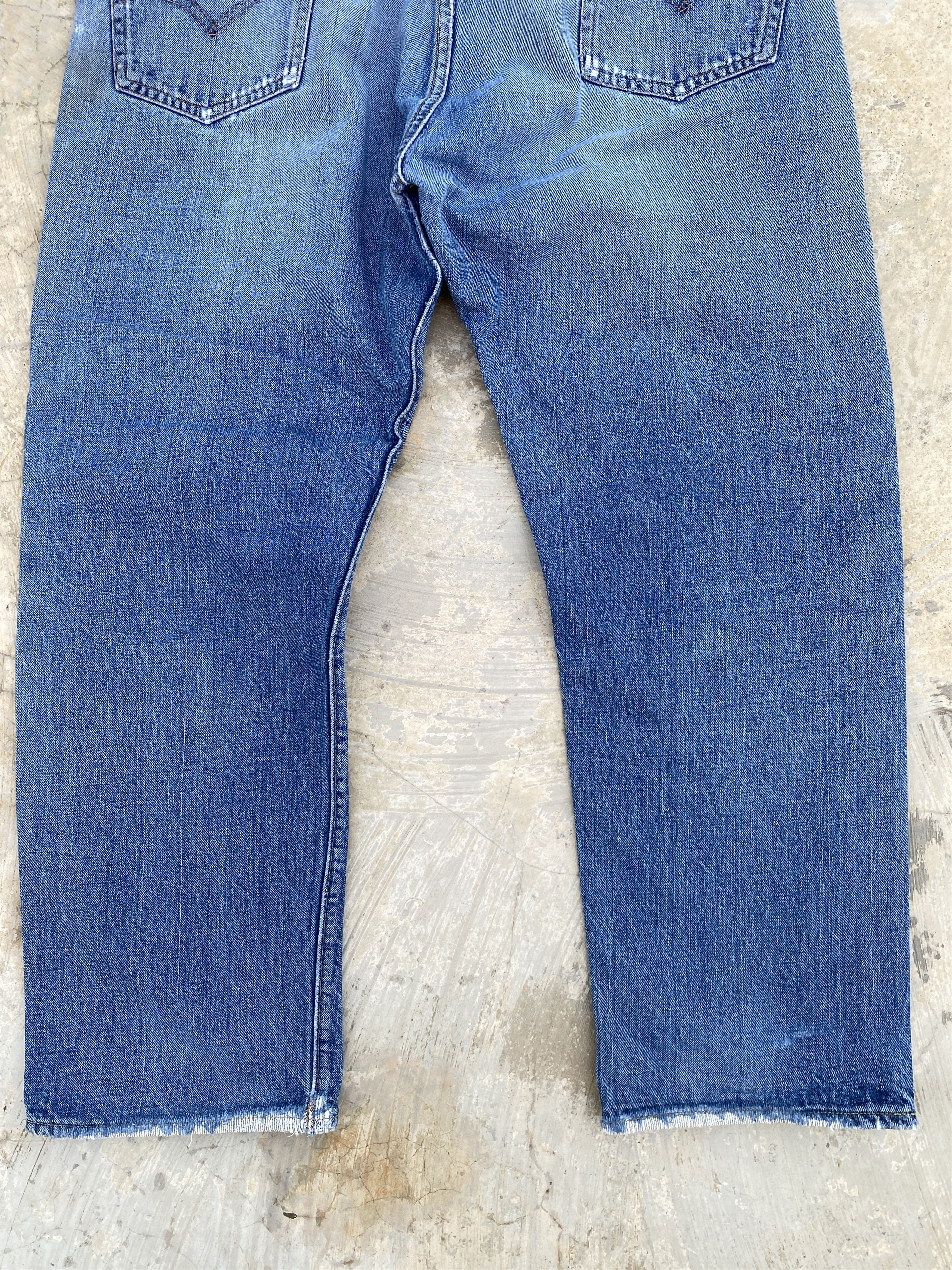 Levi's Vintage 70s Levis 501 Big E #2 Redline Selvedge Jeans Size US 36 / EU 52 - 9 Thumbnail