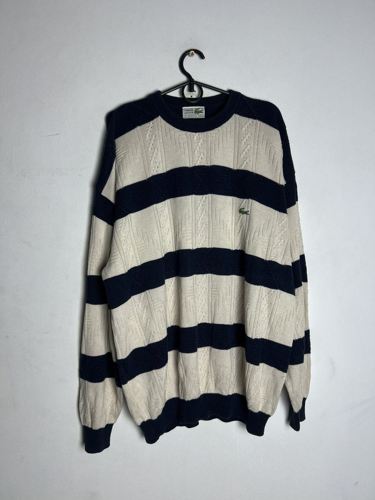 Lacoste 90's Rare Vintage Lacoste Sweater Size US L / EU 52-54 / 3 - 1 Thumbnail
