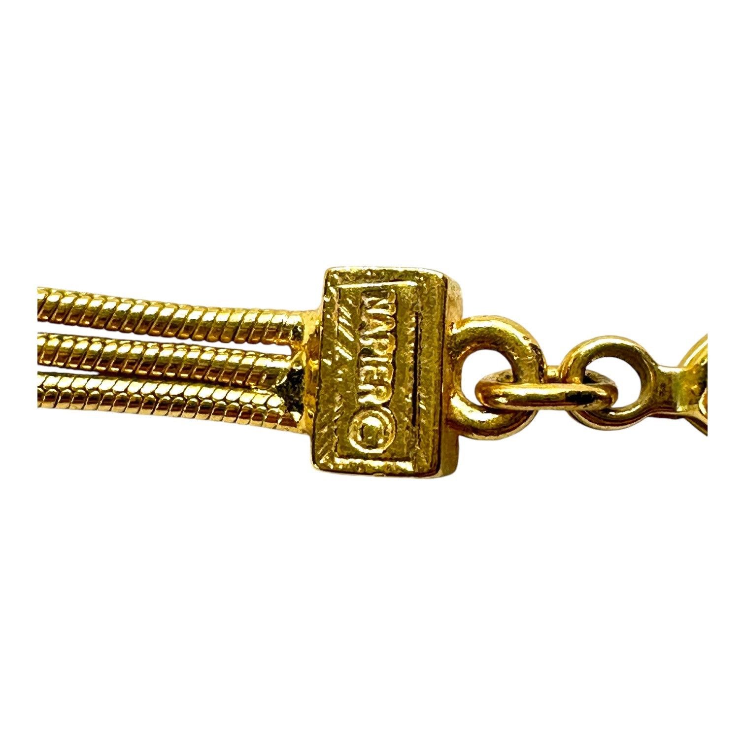Designer Napier Gold-Tone Multi-Strand Necklace Adjustable Chain Mini Size ONE SIZE - 5 Thumbnail