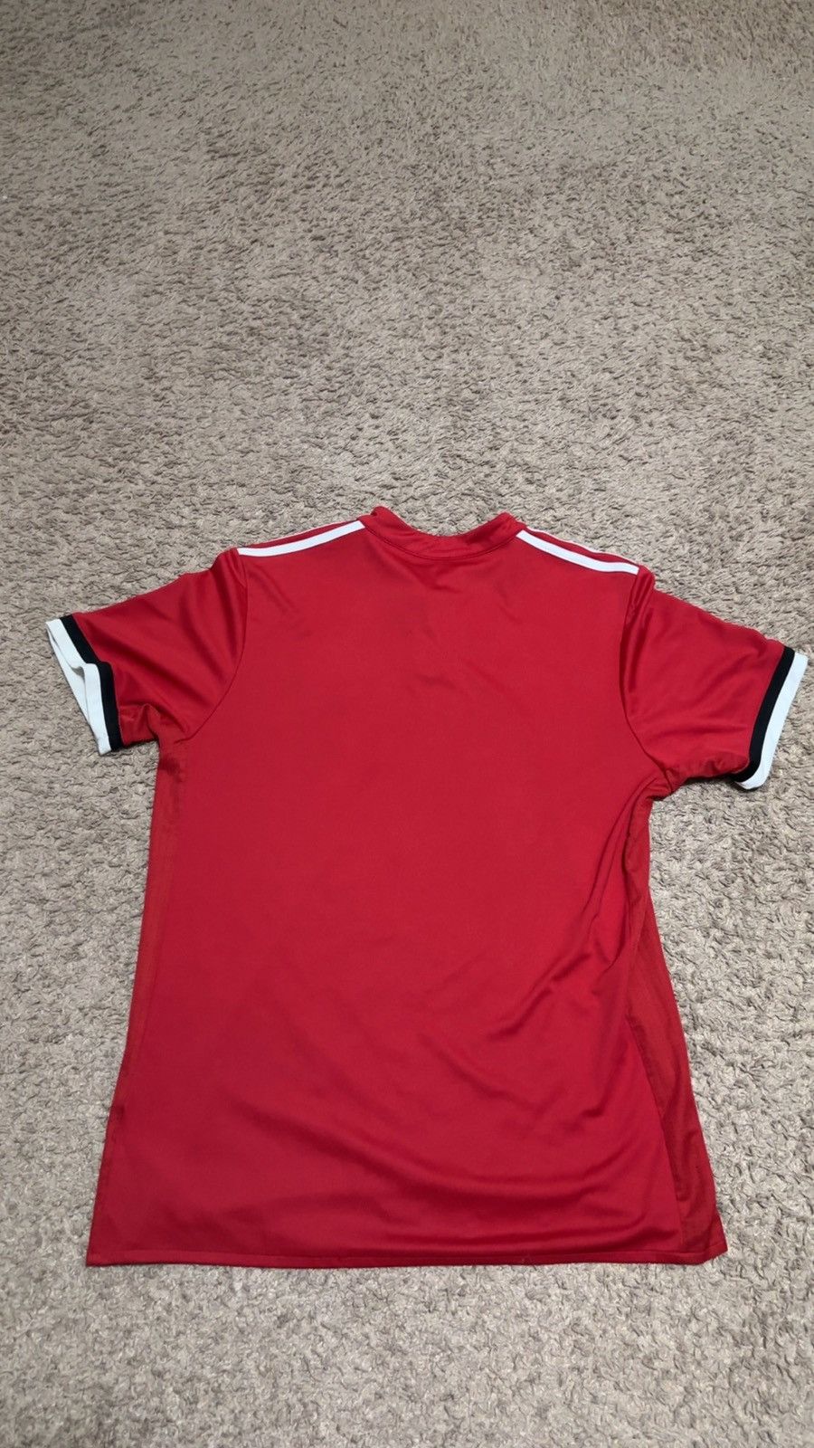 Adidas 2017/2018 Adidas Red Manchester United jersey size large Size US L / EU 52-54 / 3 - 9 Thumbnail
