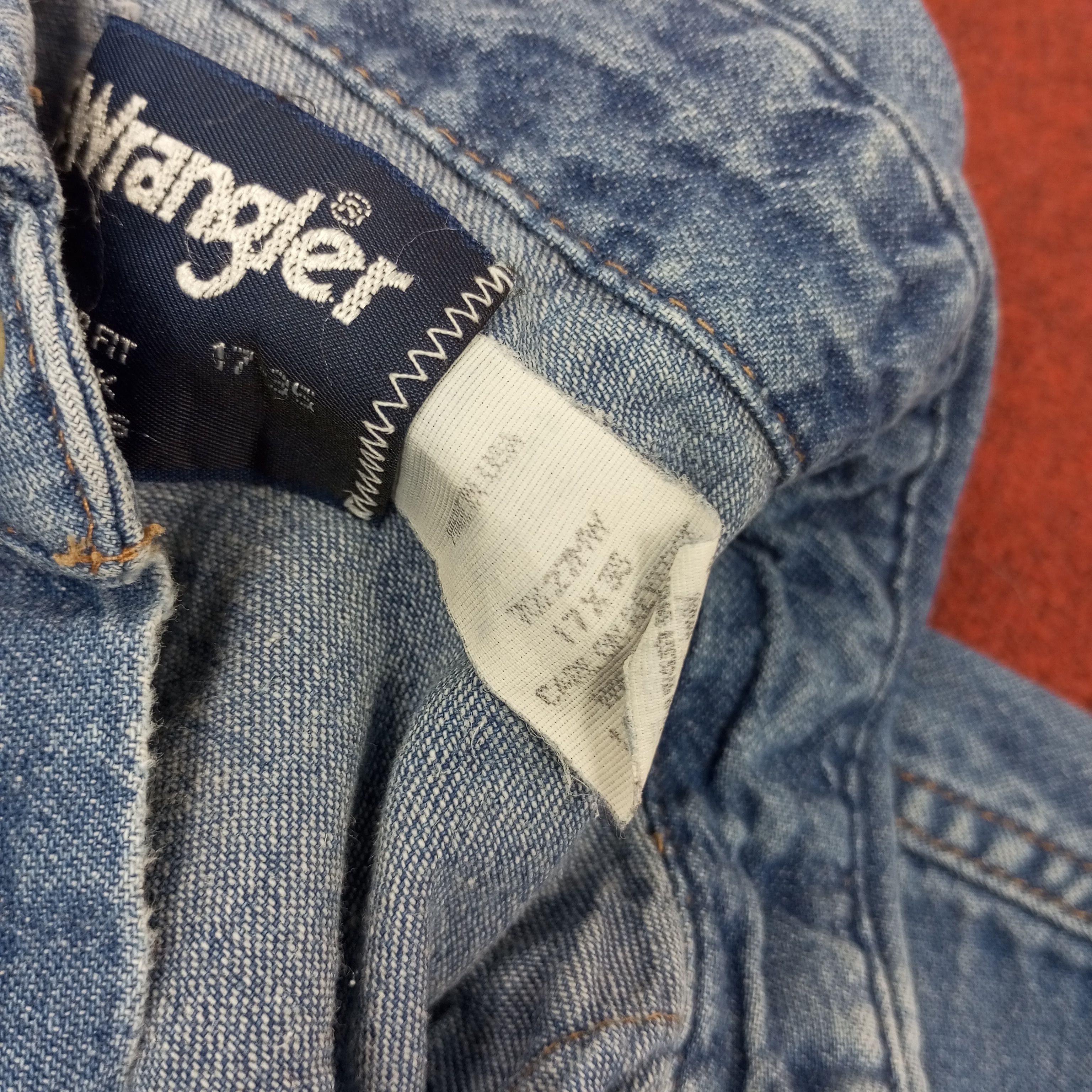 Wrangler Wrangler Classic Style Double Pocket Design Shirt Size US XL / EU 56 / 4 - 6 Thumbnail