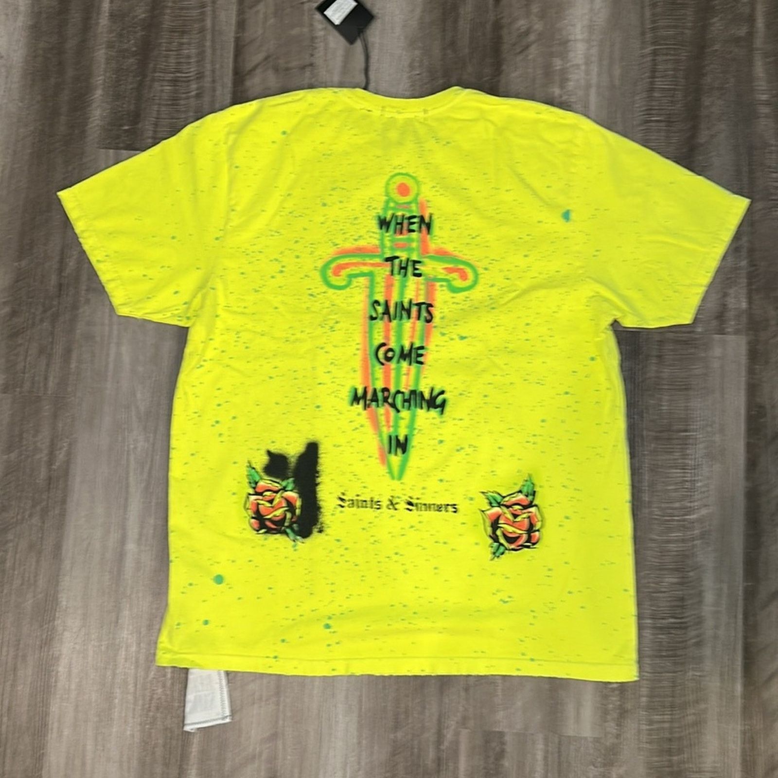 Other Rebel Saints Marching In Tee - 2XL Size US XXL / EU 58 / 5 - 3 Thumbnail