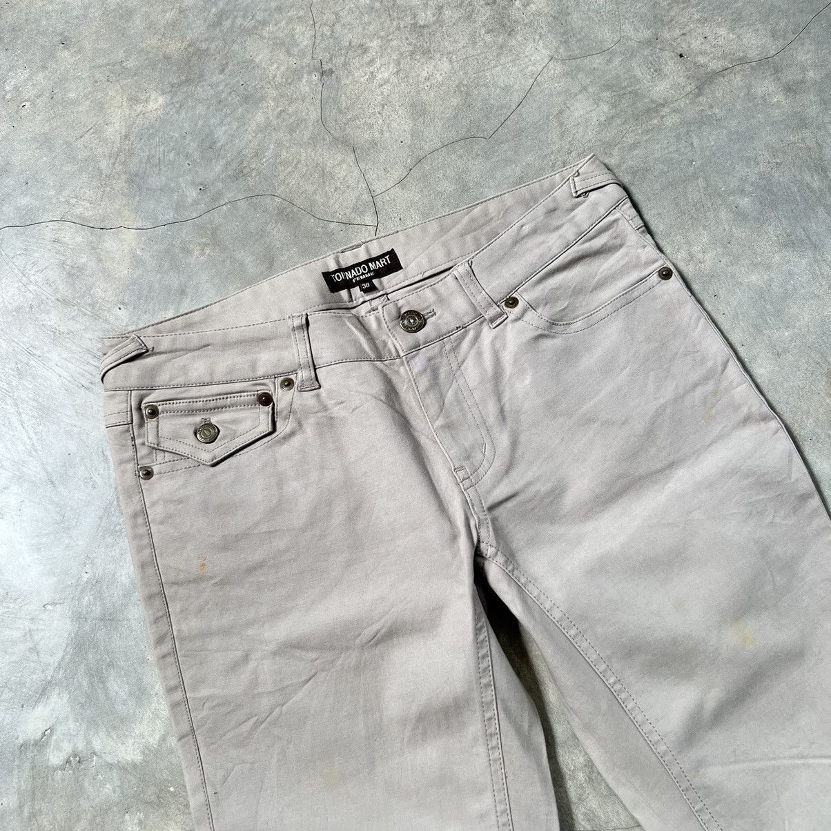 Tornado Mart Vintage Tornado Mart Femme Flared Pants Size 30" / US 8 / IT 44 - 3 Thumbnail