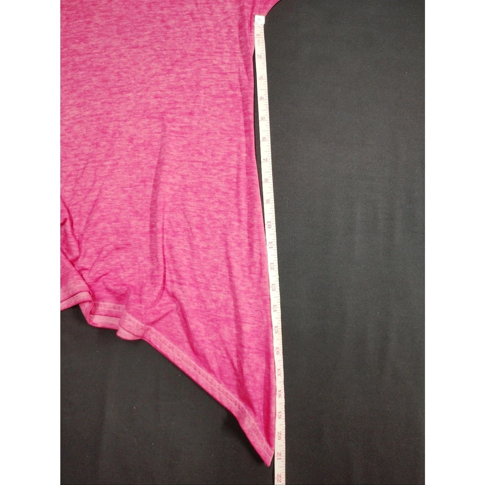 Puma Puma Women's Heather Pink Short Sleeve Scoop Neck Tee Size XS / US 0-2 / IT 36-38 - 2 Thumbnail