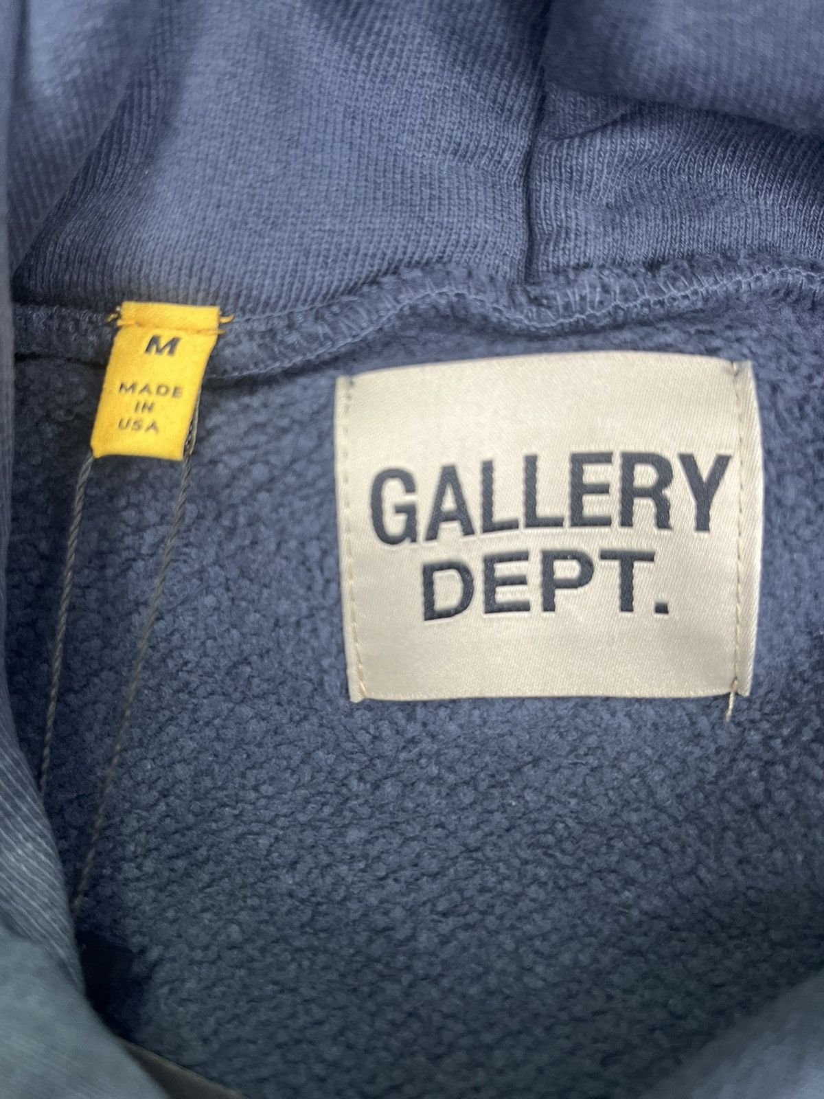 Gallery Dept. Gallery Dept Navy Blue Pullover Hoodie Size US M / EU 48-50 / 2 - 5 Thumbnail