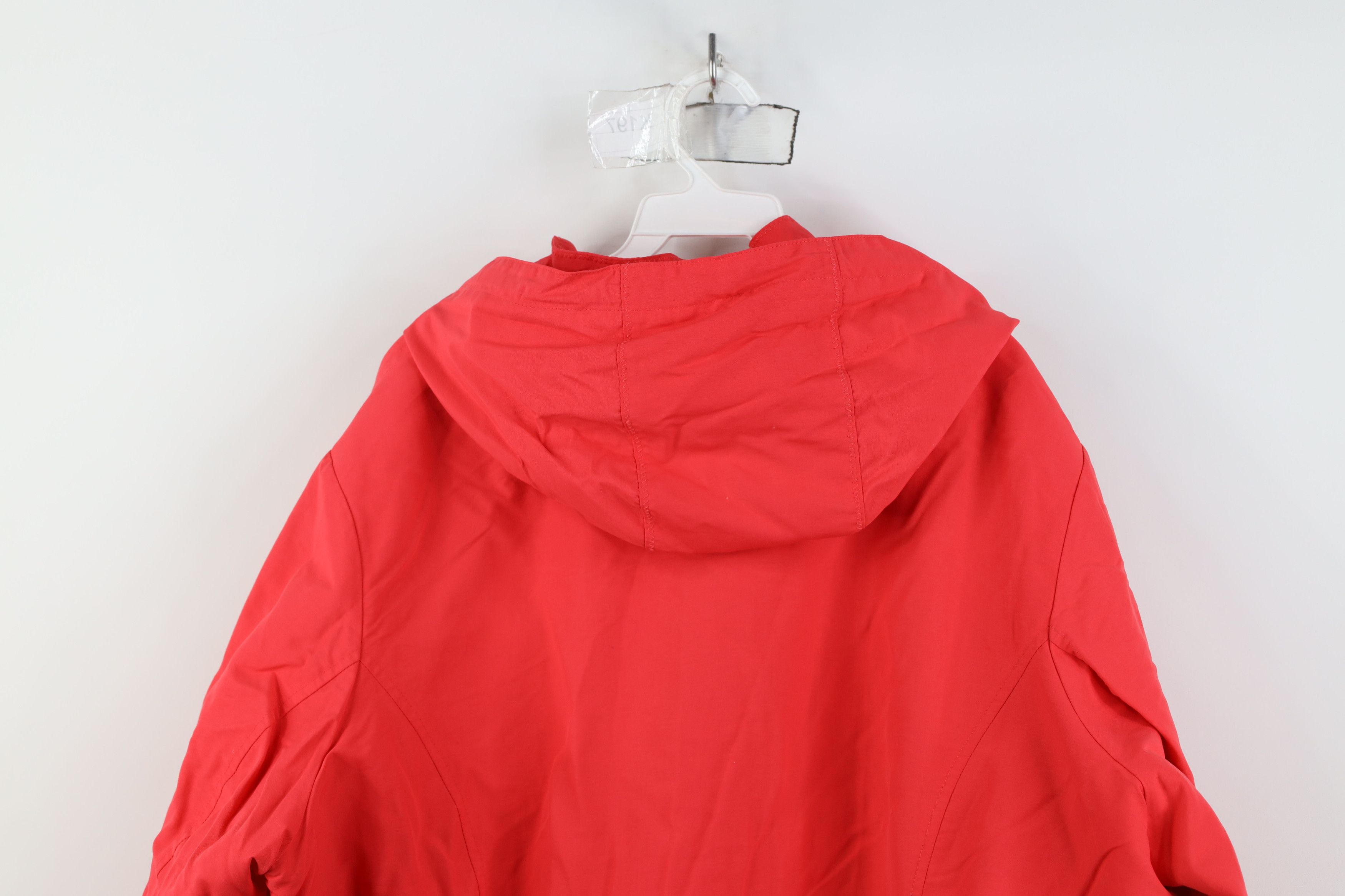 Lands' End Vintage Y2K Lands End Hooded Windbreaker Rain Jacket Coat Size 3XL / US 20-22 - 15 Thumbnail