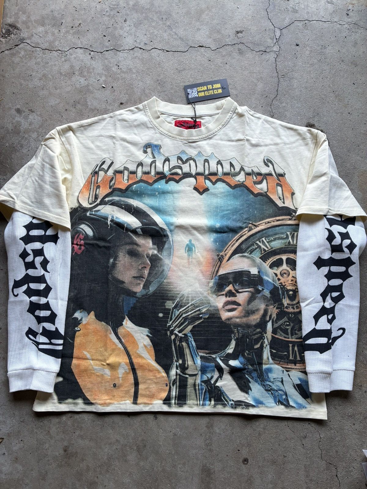 Godspeed Godspeed Chosen One Layered L/S Tee Size US S / EU 44-46 / 1 - 1 Thumbnail