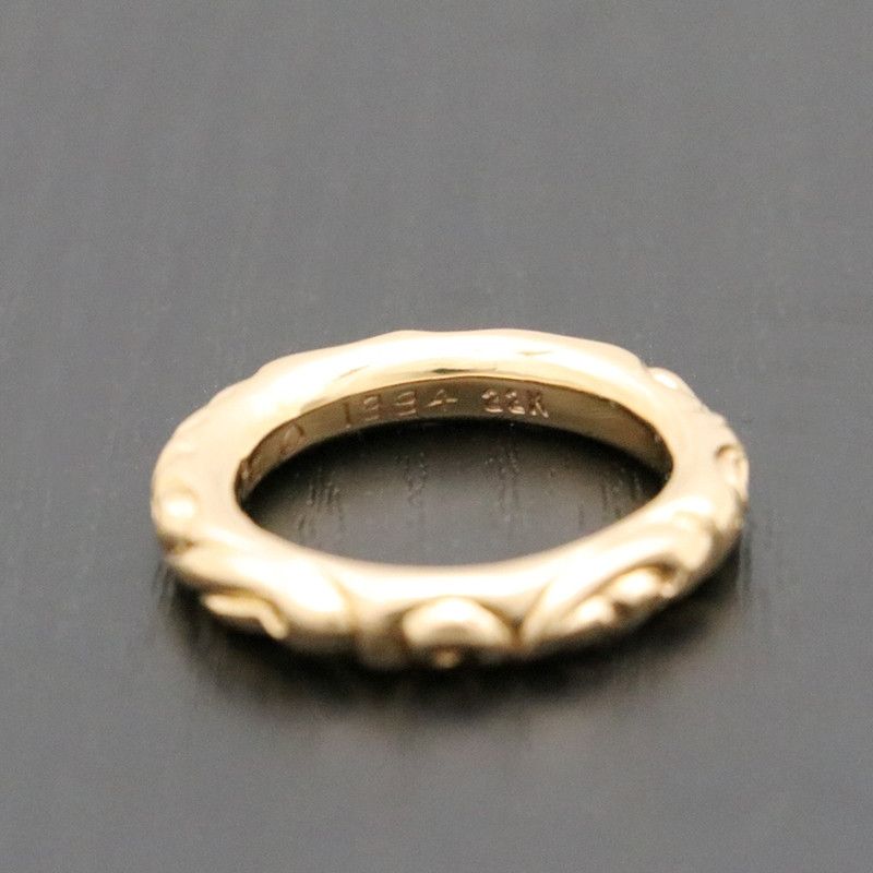 Chrome Hearts Chrome Hearts Gold Scroll Band Ring - Size 9.5 Size ONE SIZE - 2 Thumbnail
