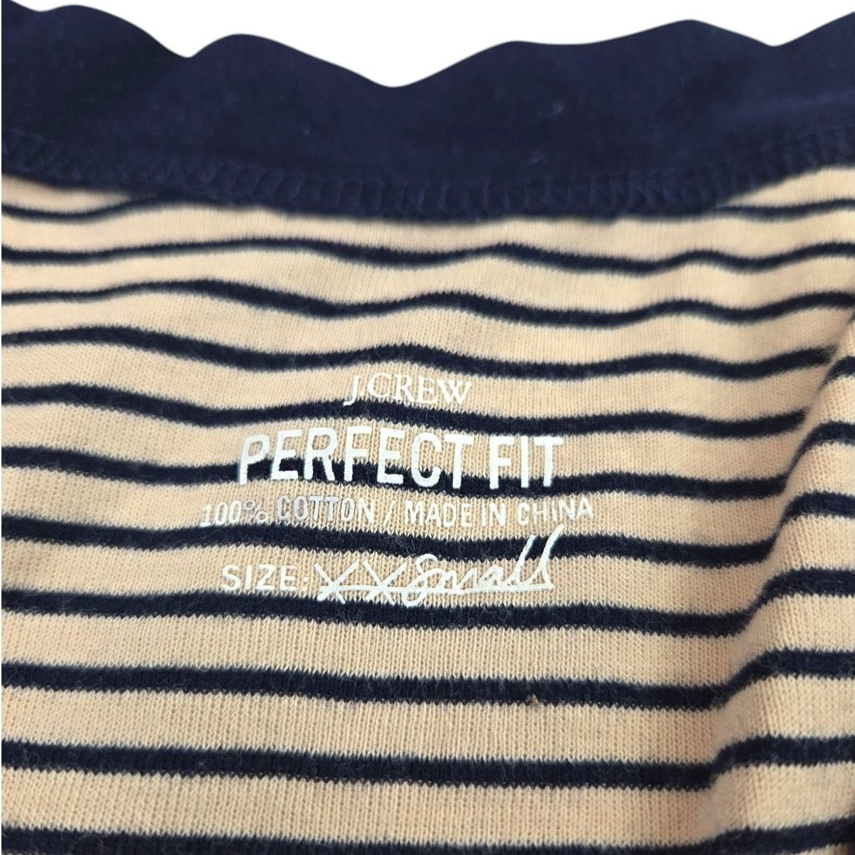 J.Crew J.Crew | Striped, Perfect Fit Cardigan Sweater | Size XXS Size XXS / US 00 / IT 34 - 3 Thumbnail