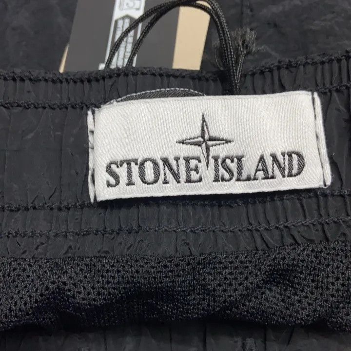 Stone Island Stone Island Black Swim Shorts for Men -2506 Size US 36 / EU 52 - 6 Thumbnail