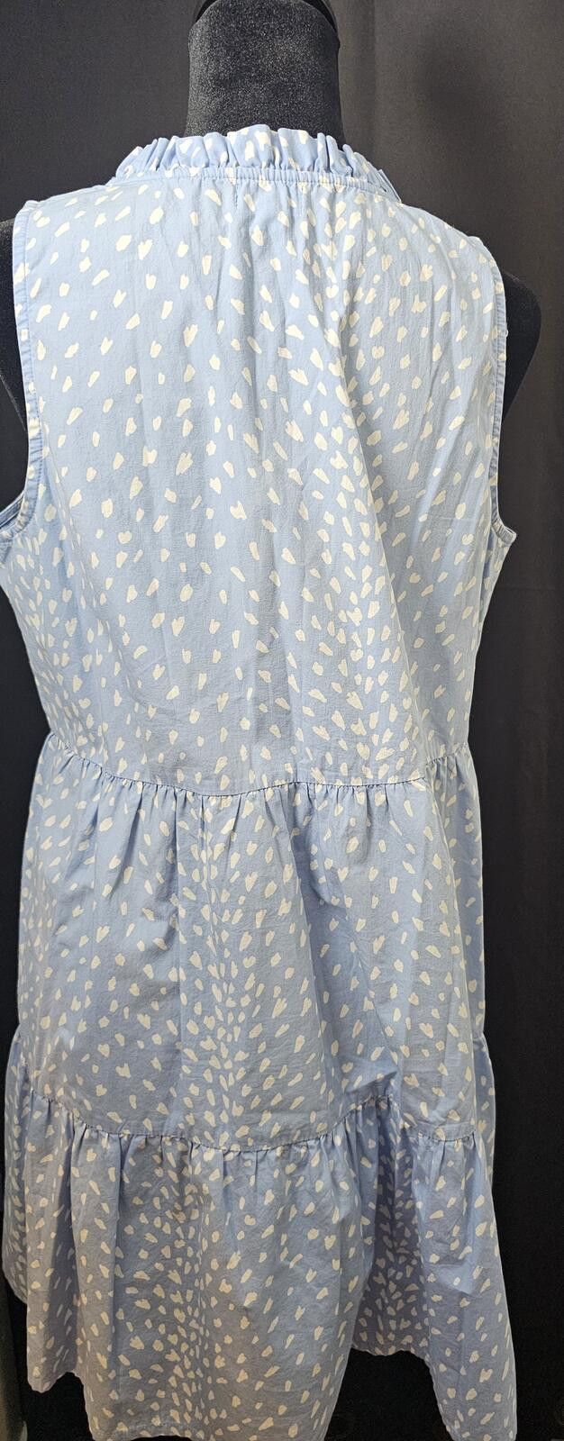 Other Mud Pie Dress Blue & White Womens Size M Size M / US 6-8 / IT 42-44 - 4 Thumbnail