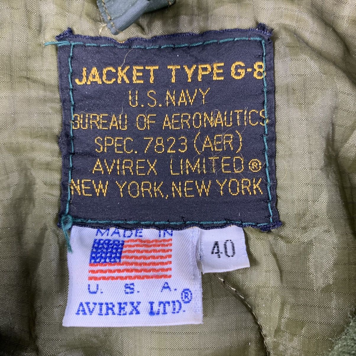 (SOLD OUT) Vintage Avirex flight type G-8 Jacket