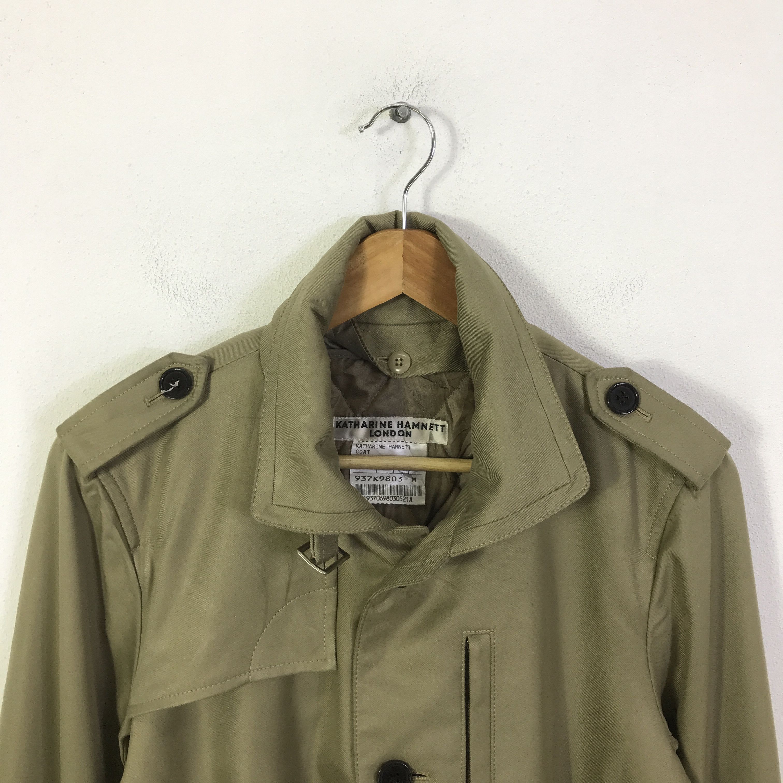 Katharine Hamnett London Vtg katharine hamnett london Parkas Jacket K103B4 Size US M / EU 48-50 / 2 - 2 Thumbnail