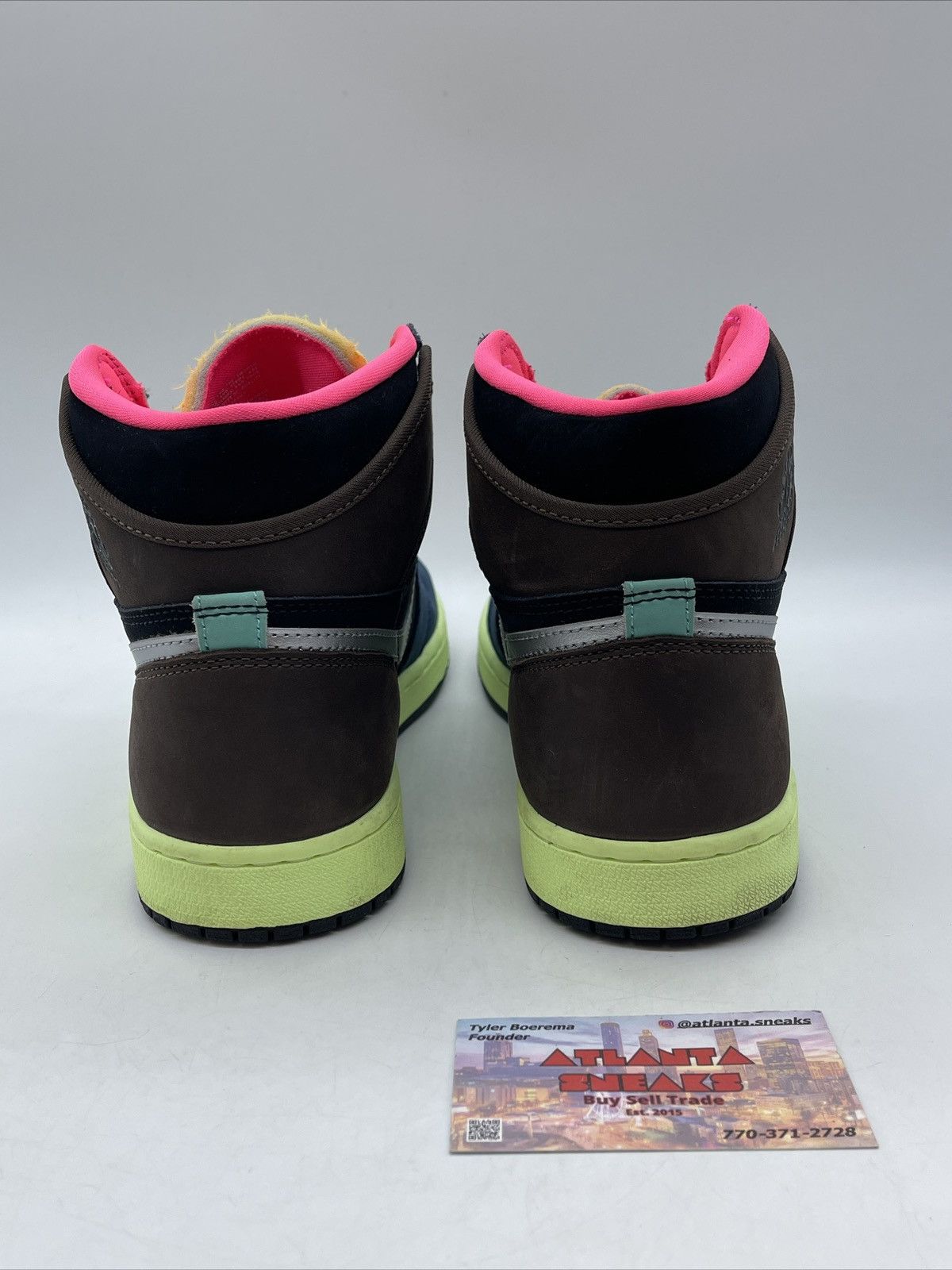 Jordan Brand Air Jordan 1 High Tokyo Bio Hack Size US 8.5 / EU 41-42 - 3 Thumbnail