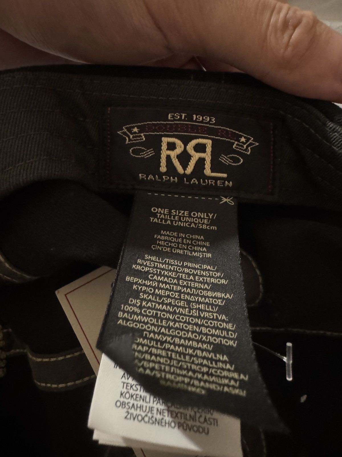 RRL Ralph Lauren RRL Ralph Lauren cap Size ONE SIZE - 5 Thumbnail
