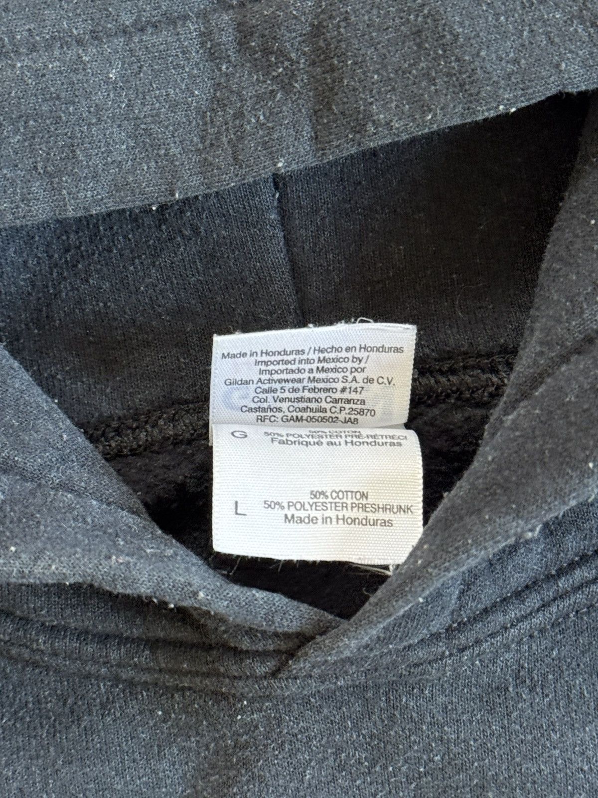 Vintage Middleburg L hoodie relaxed black long sleeve sweatshirt Size US L / EU 52-54 / 3 - 13 Thumbnail