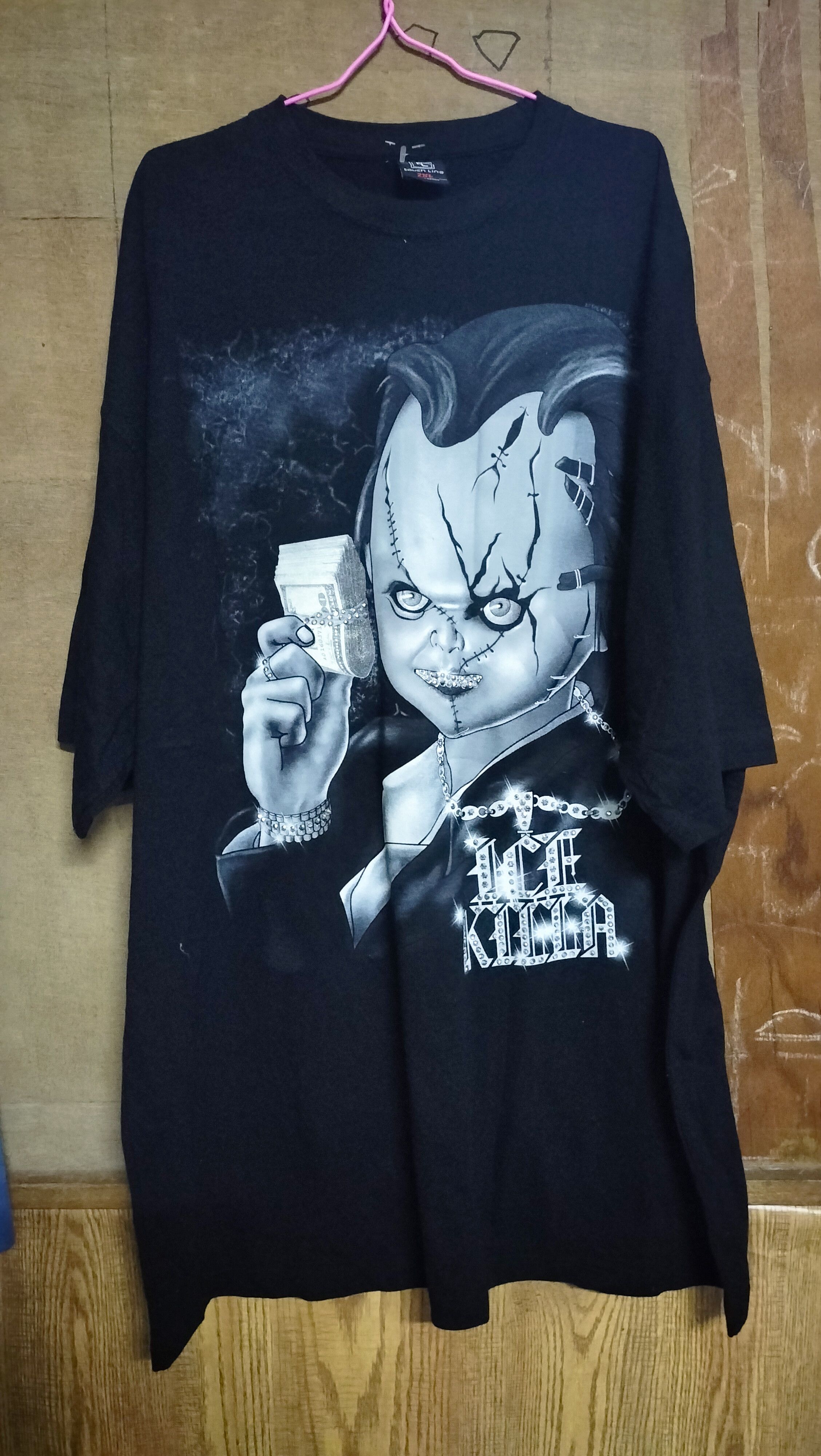 Rap Tees × Vintage Vintage Chucky Movie tees Fashion Hip-hop Raptees Size US XXL / EU 58 / 5 - 1 Thumbnail