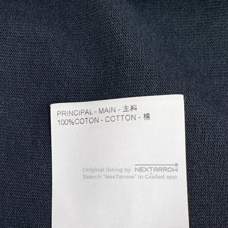 Louis Vuitton Louis Vuitton 24 Black Instructions Cotton Crew Neck Short Size US XL / EU 56 / 4 - 7 Thumbnail