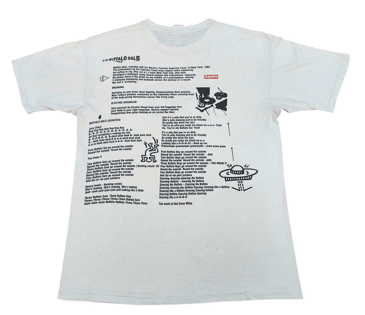 Supreme Worn Supreme T Size US L / EU 52-54 / 3 - 1 Thumbnail