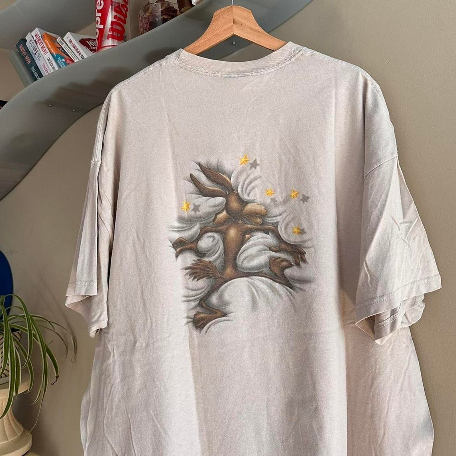 Vintage Vintage Looney Tunes Wile E Coyote Shirt Size US XXL / EU 58 / 5 - 6 Thumbnail