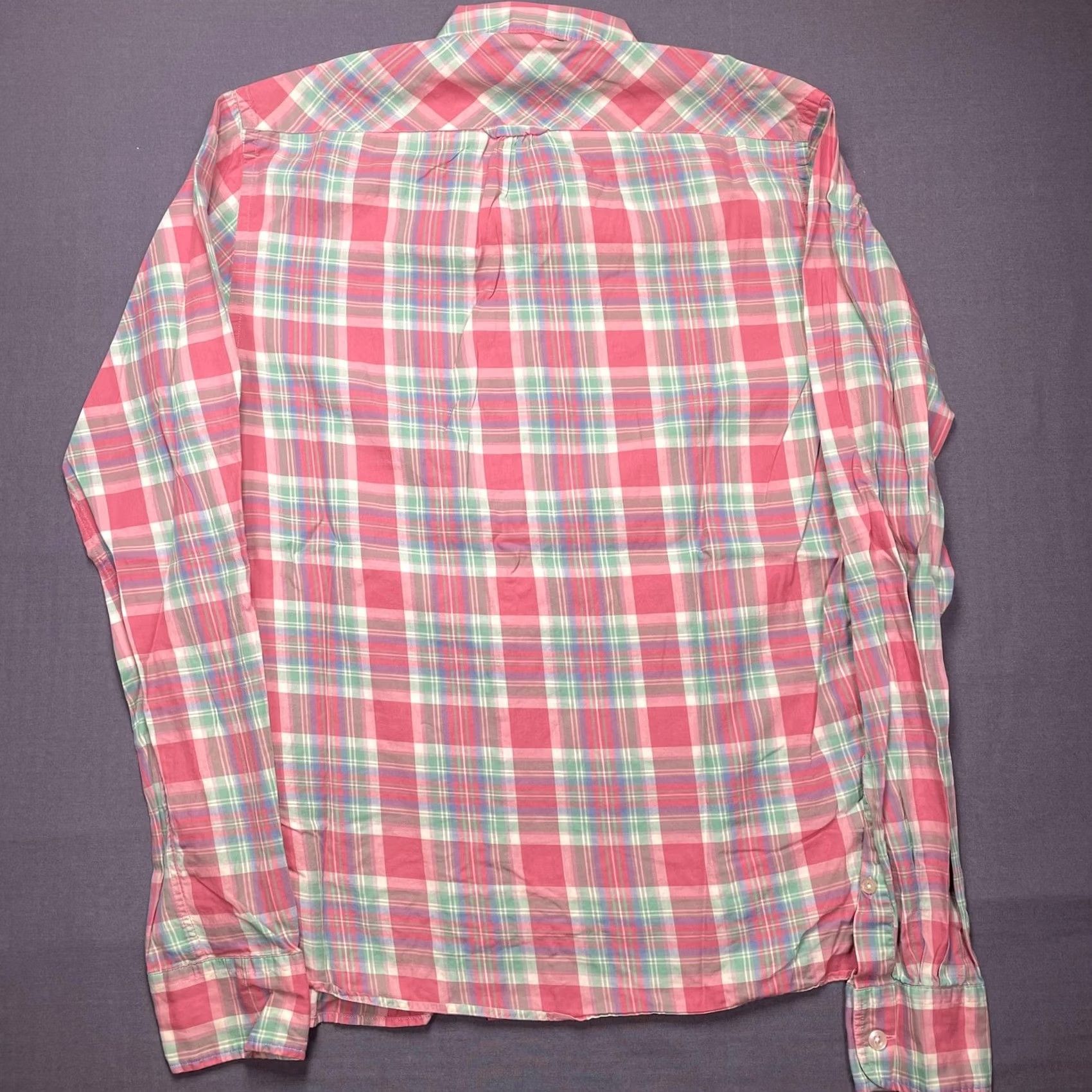 Scotch & Soda Scotch & Soda Shirt Mens Small Pink Plaid Long Sleeve Button Up Woven Size US S / EU 44-46 / 1 - 5 Thumbnail
