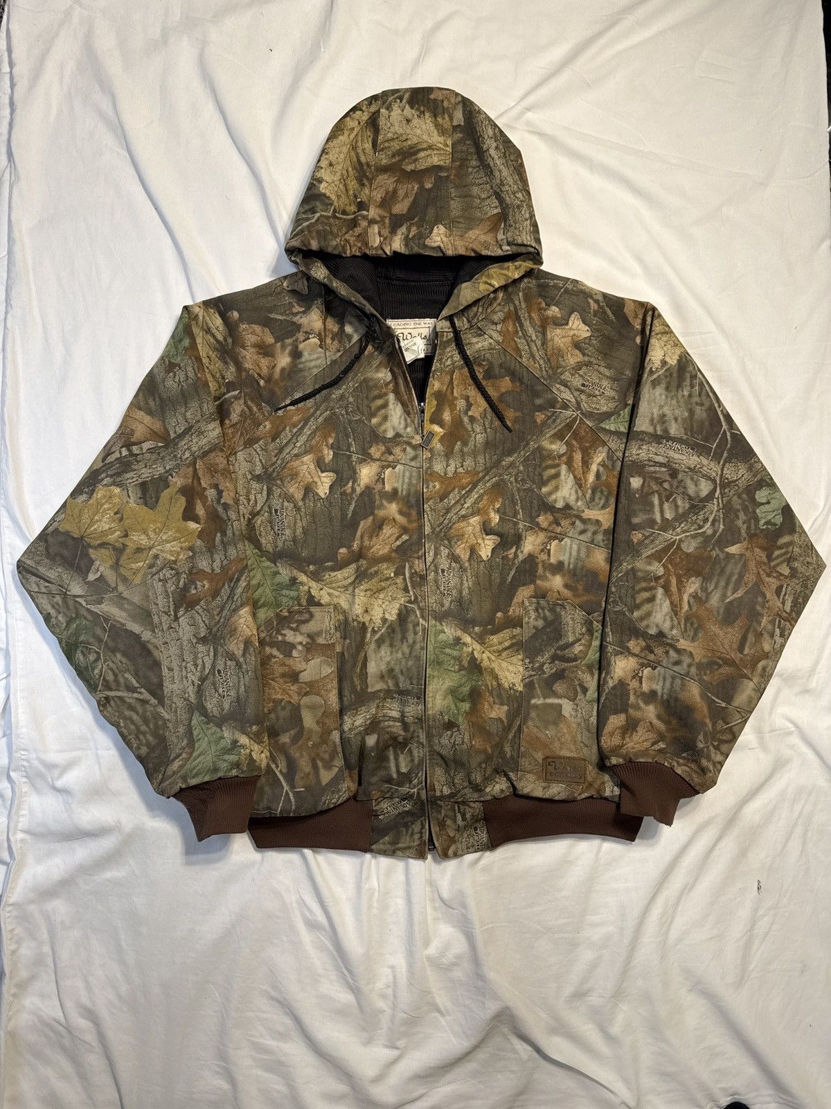 Realtree Vintage 90s Walls Carhartt Style Real Tree Hooded Jacket Size US XXL / EU 58 / 5 - 1 Thumbnail
