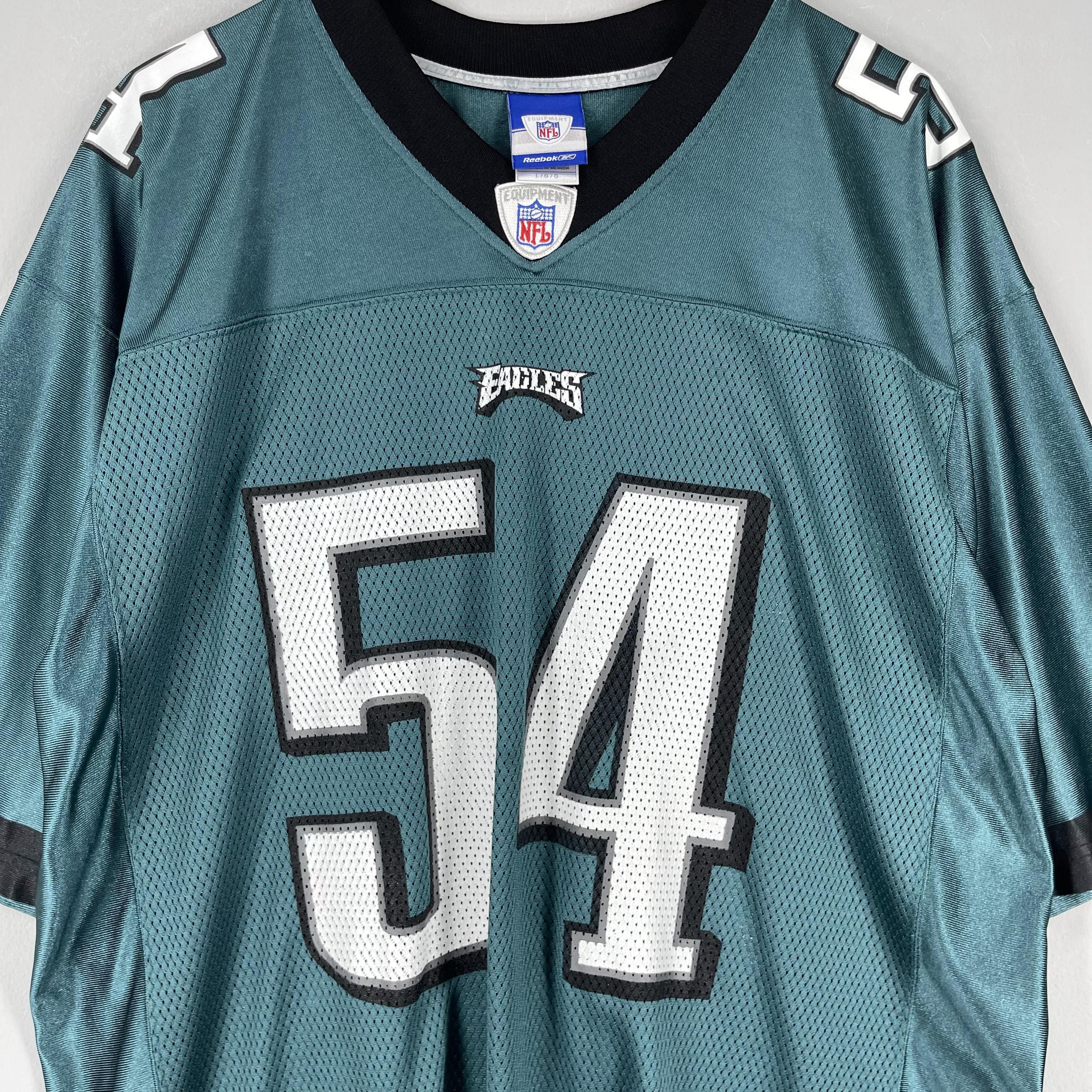 NFL Vintage Philadelphia EAGLES Nfl Jeremiah Trotter #54 Jersey Size US L / EU 52-54 / 3 - 2 Thumbnail